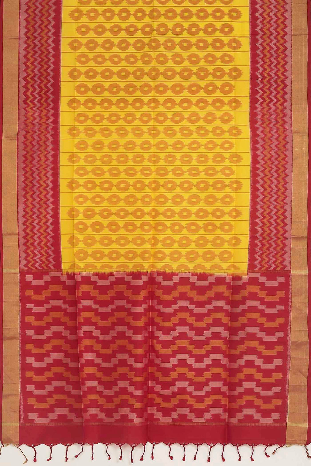 Yellow Soft Silk Saree