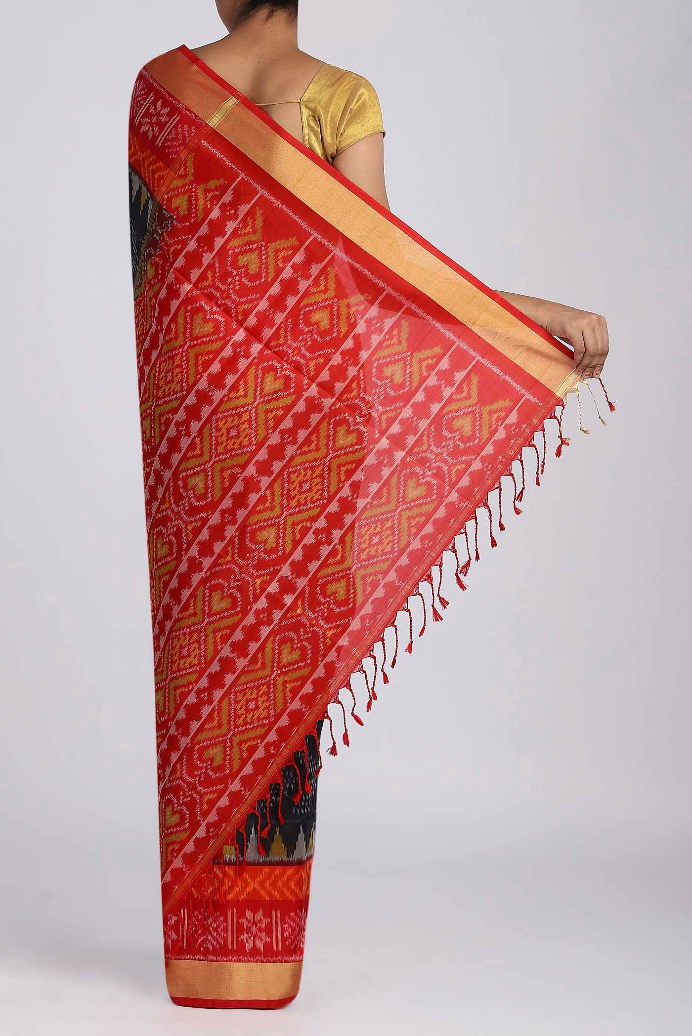 Black Soft Silk Saree