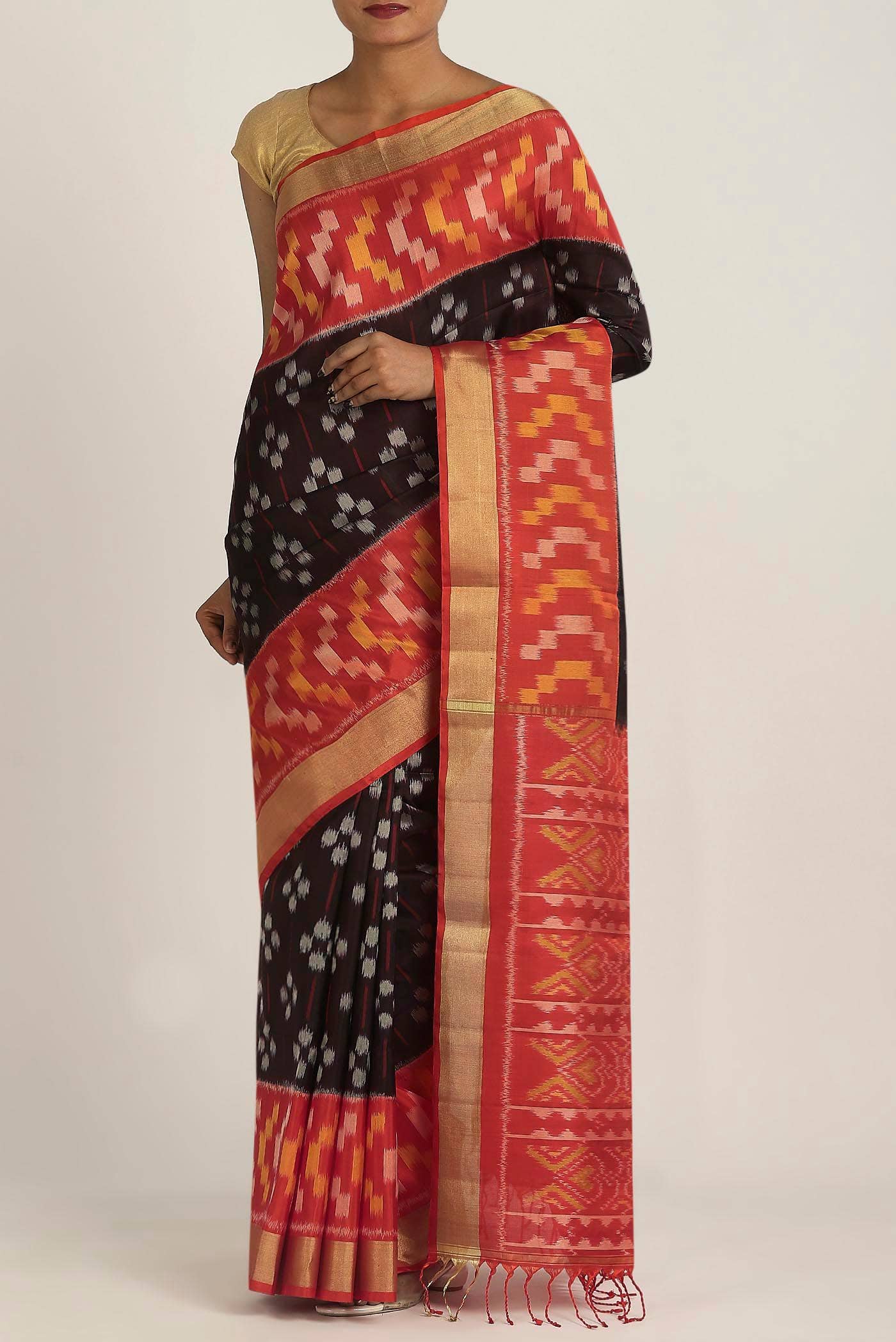 Black Soft Silk Saree