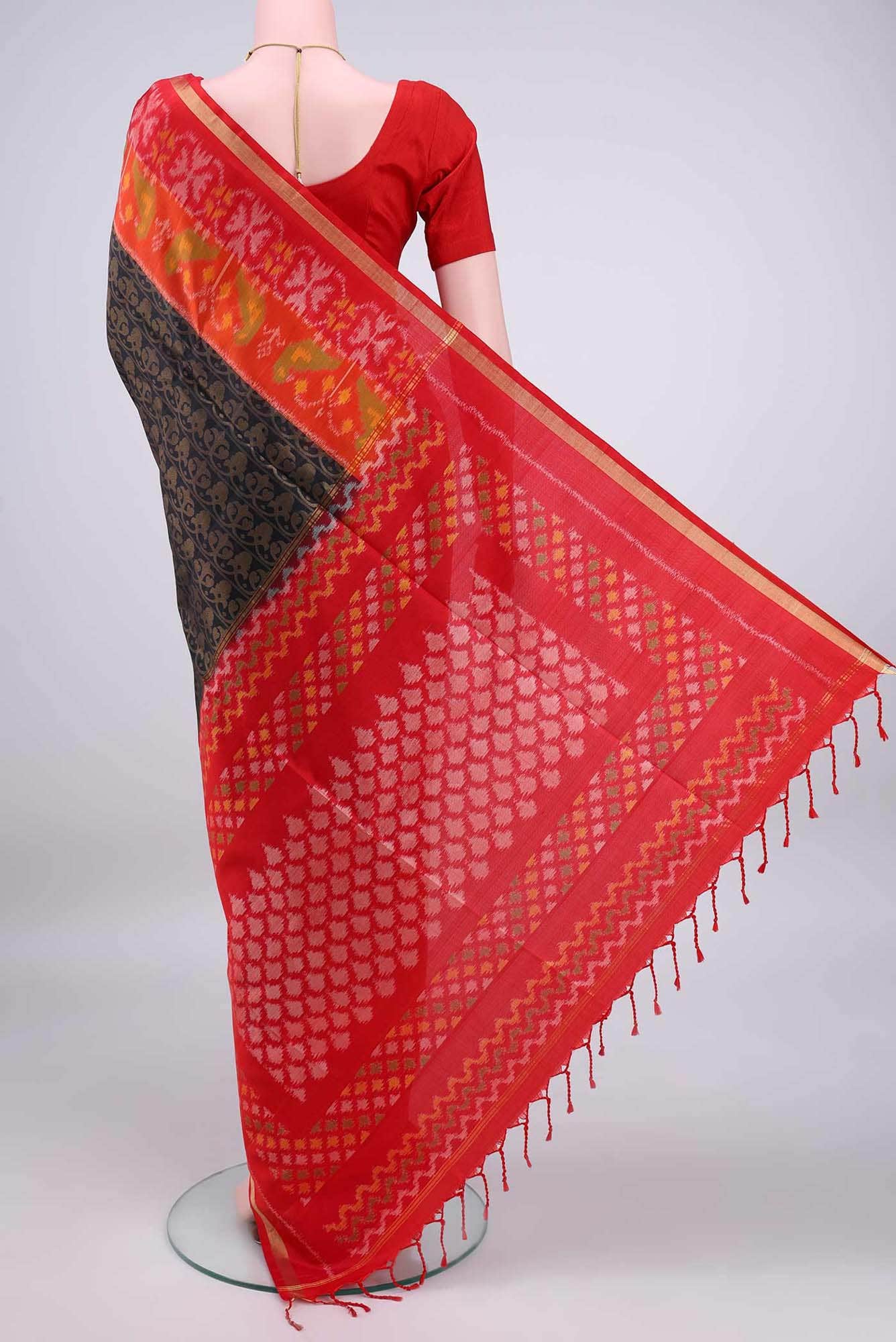 Black Soft Silk Saree