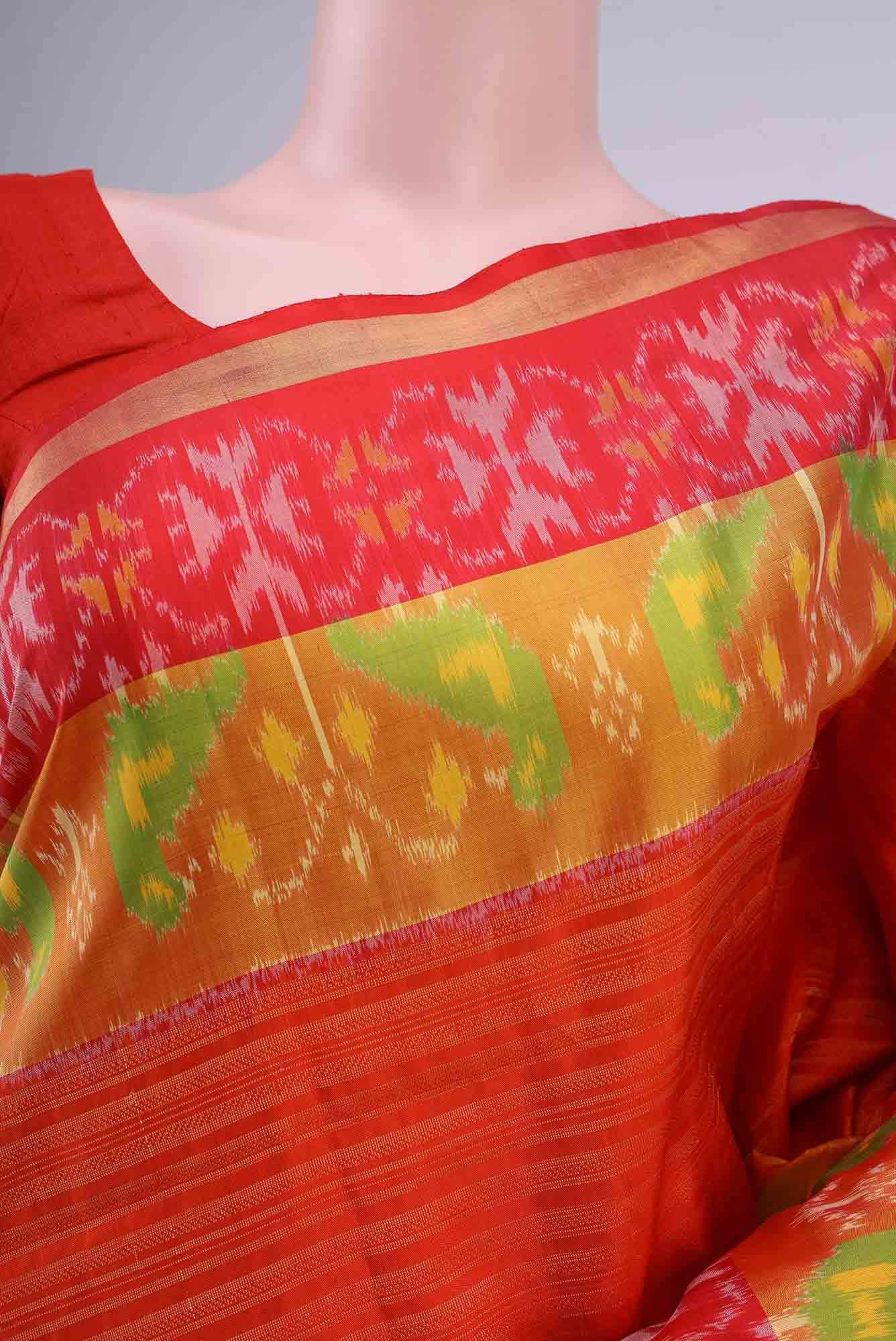 Red Soft Silk Saree
