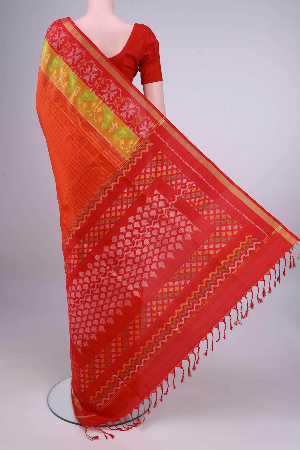 Red Soft Silk Saree