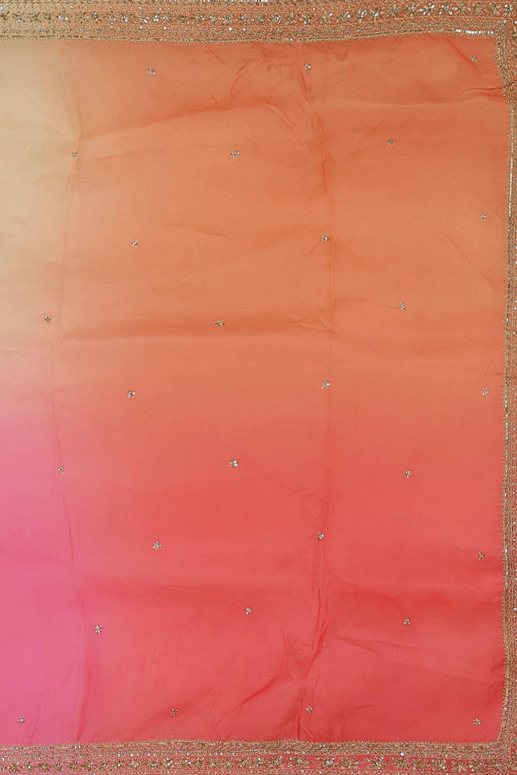 Multi Organza Silk Saree
