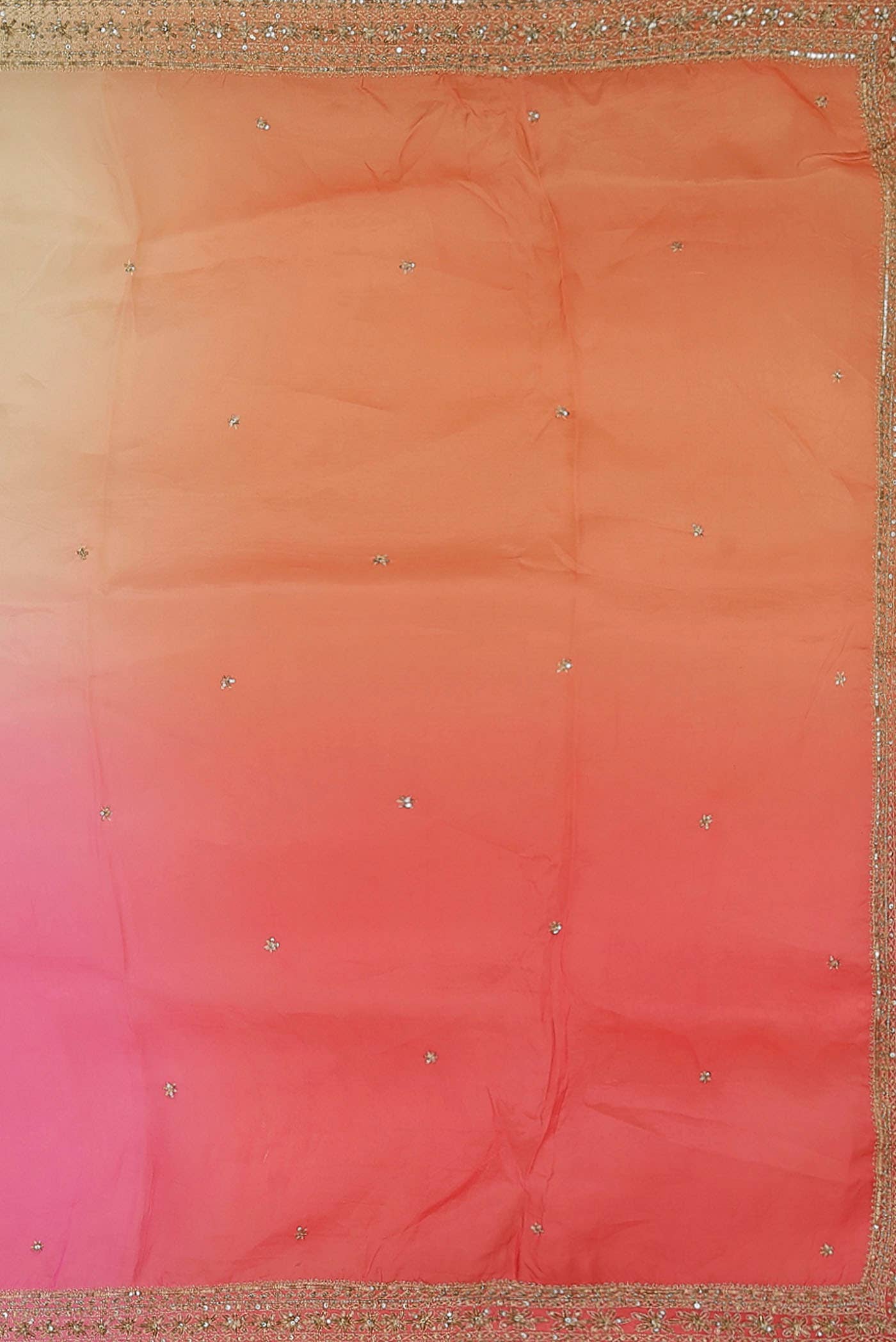 Multi Organza Silk Saree