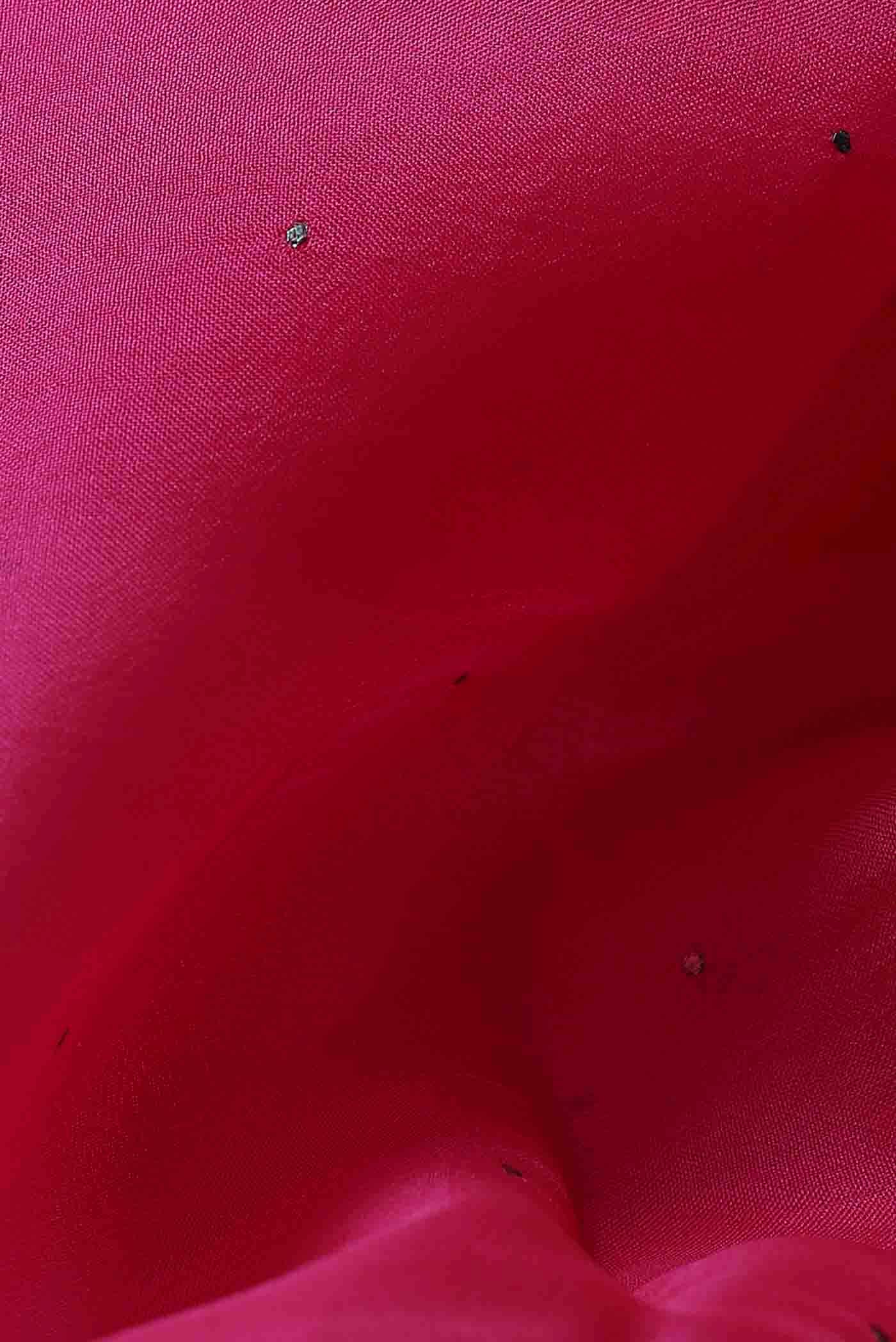 Red Organza Silk Saree