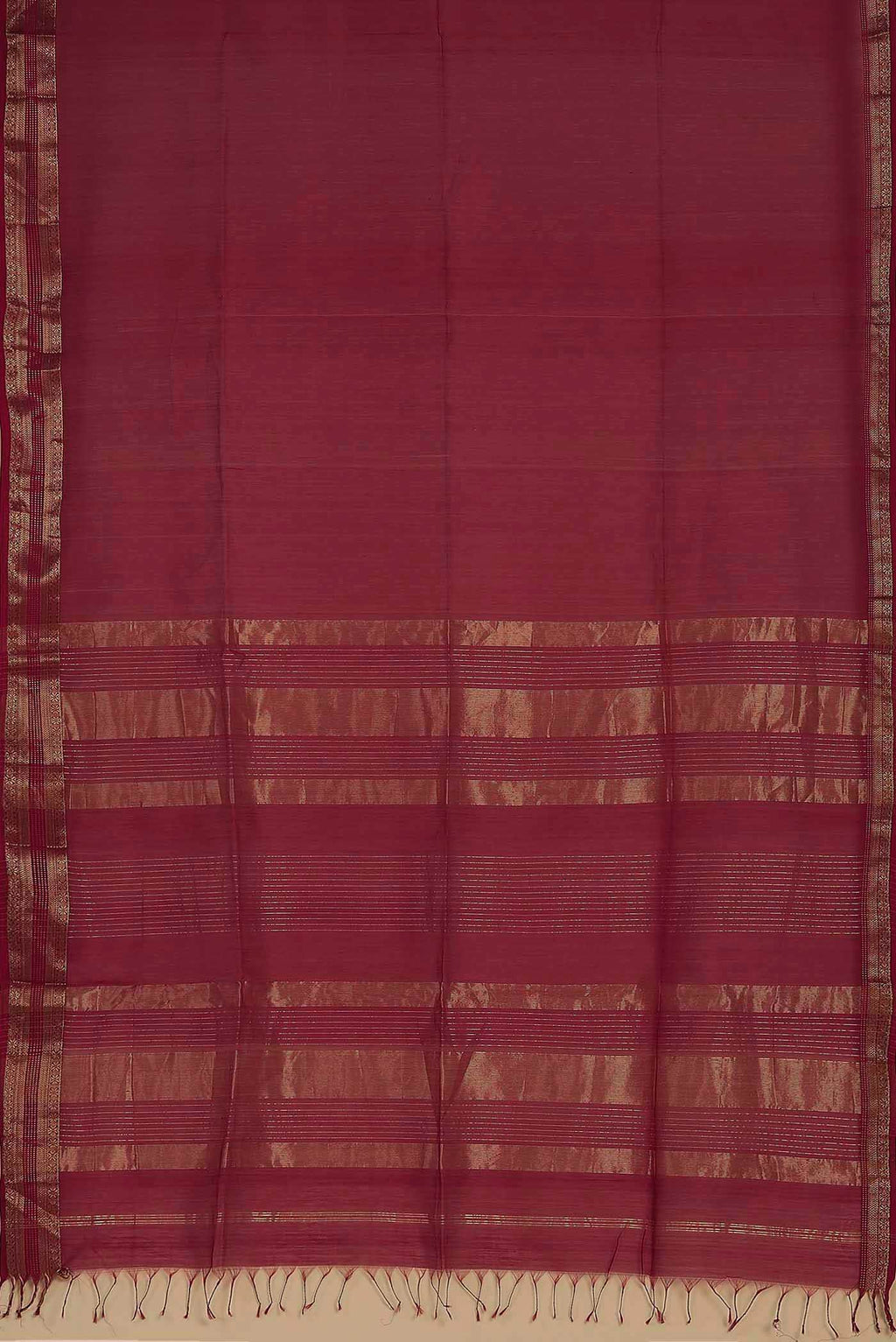 Pink Maheshwari Silk Cotton Saree