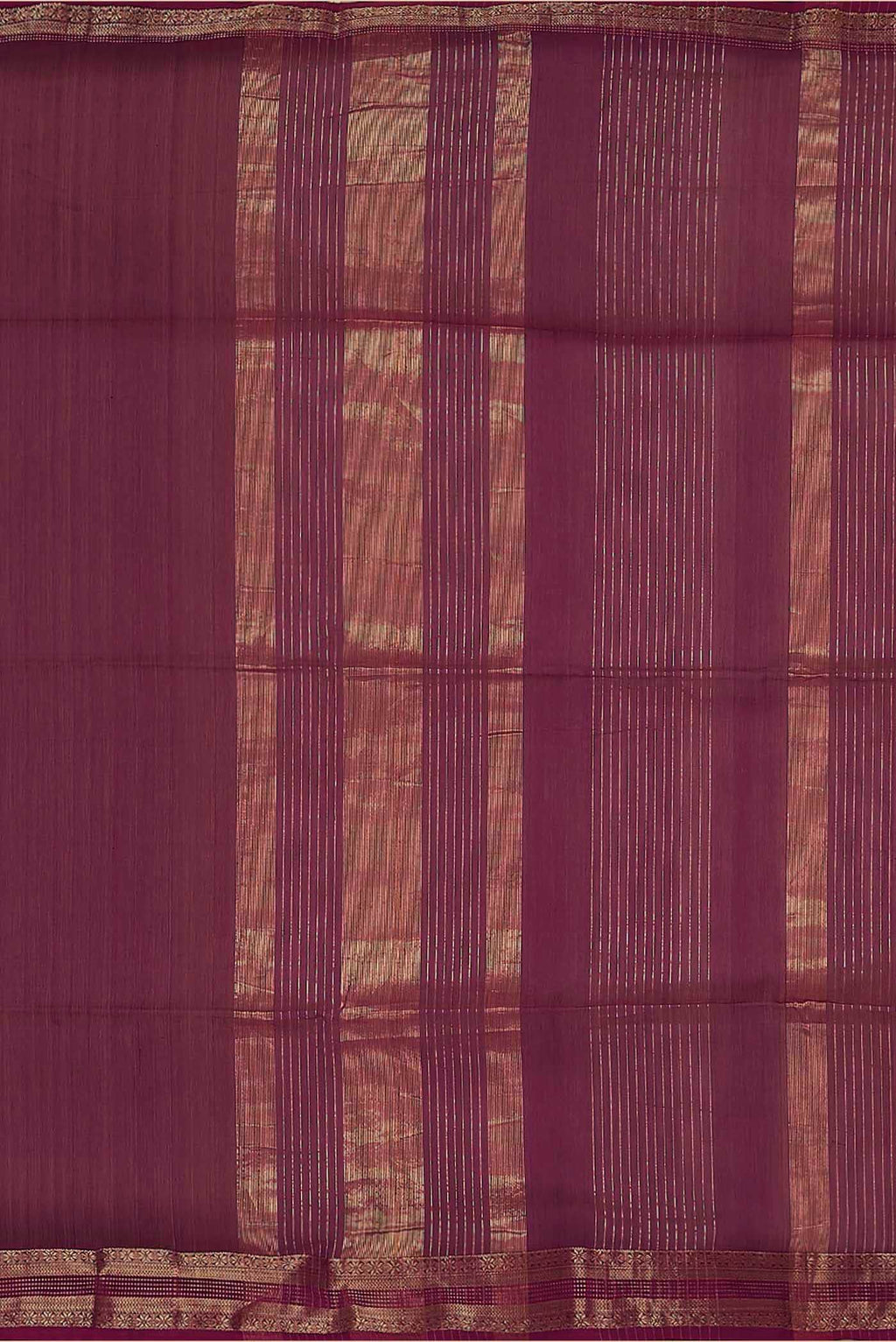 Purple Maheshwari Silk Cotton Saree