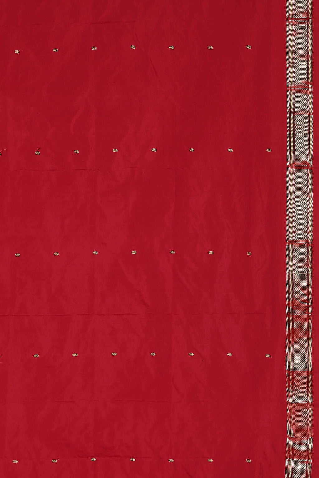Red Paithani Silk Saree