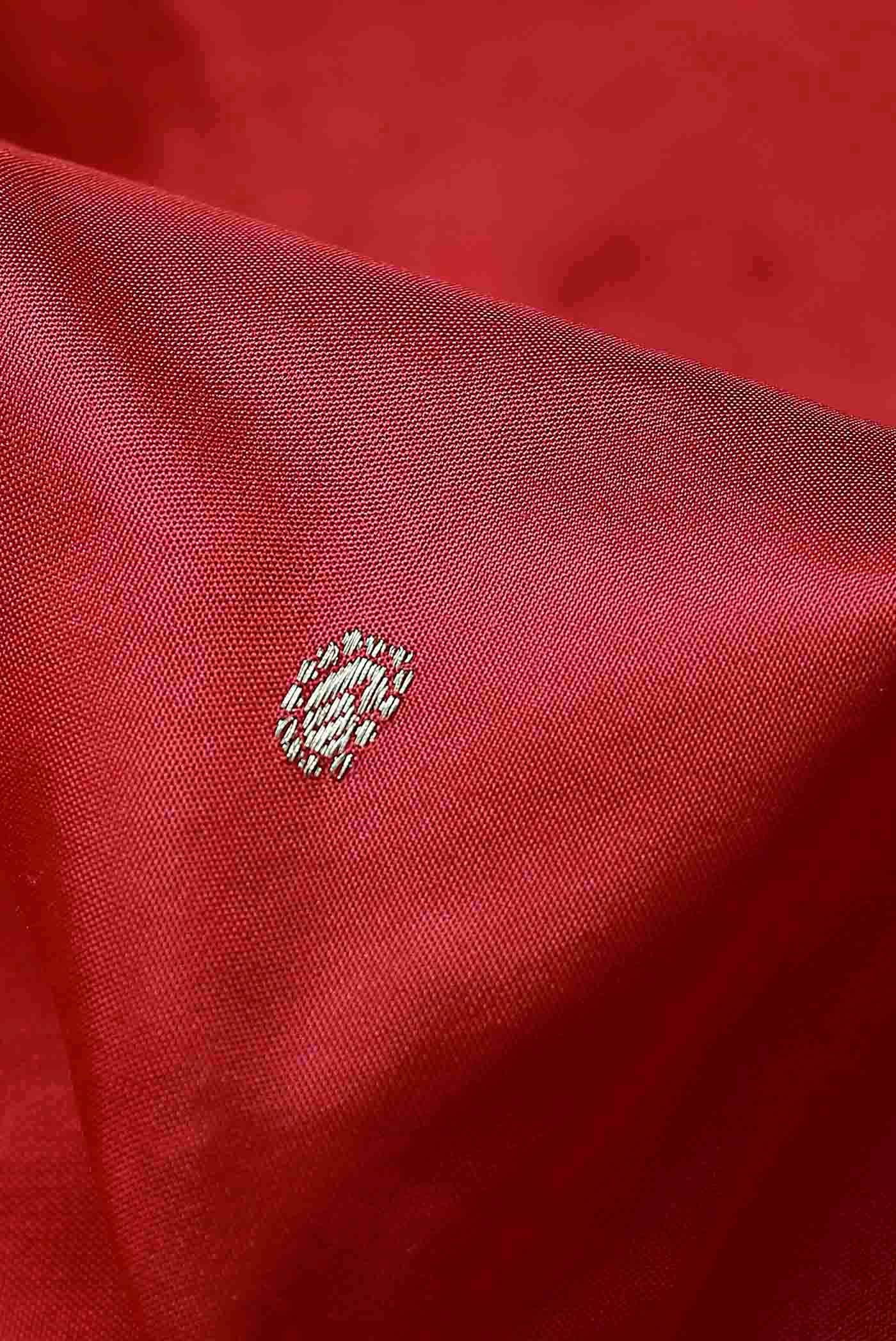 Red Paithani Silk Saree