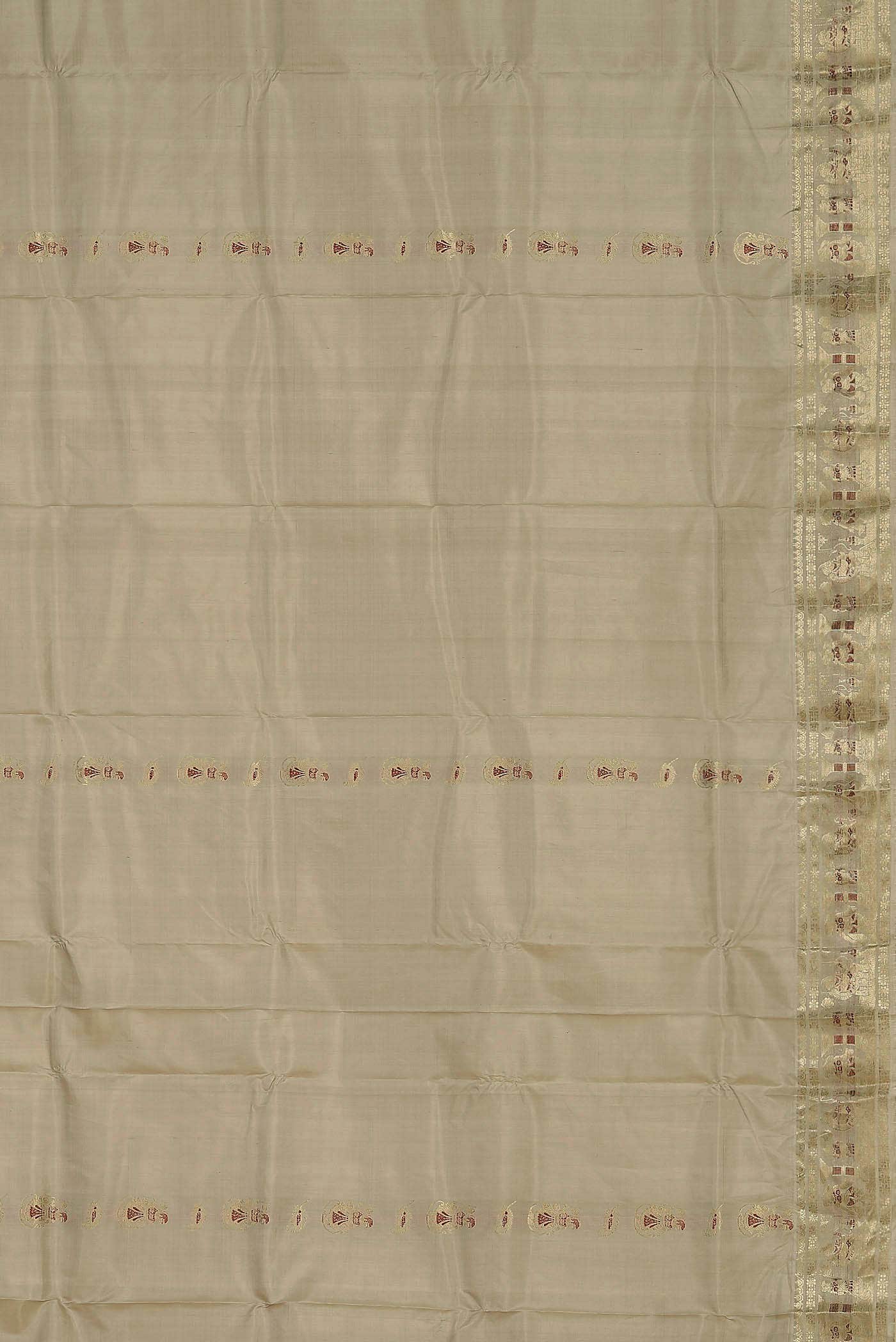 Green Baluchari Silk Saree
