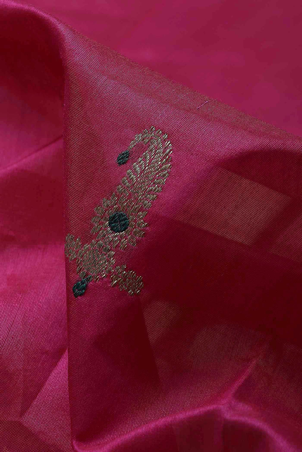 Pink Chanderi Silk Cotton Saree