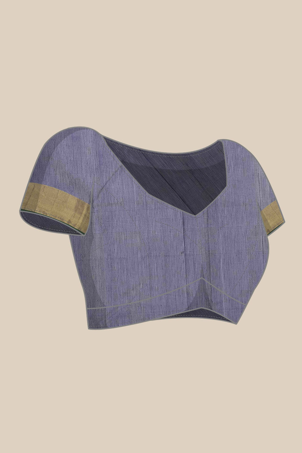 Blue Chanderi Silk Cotton Saree