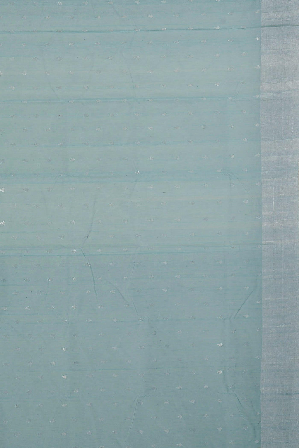 Blue Chanderi Silk Cotton Saree