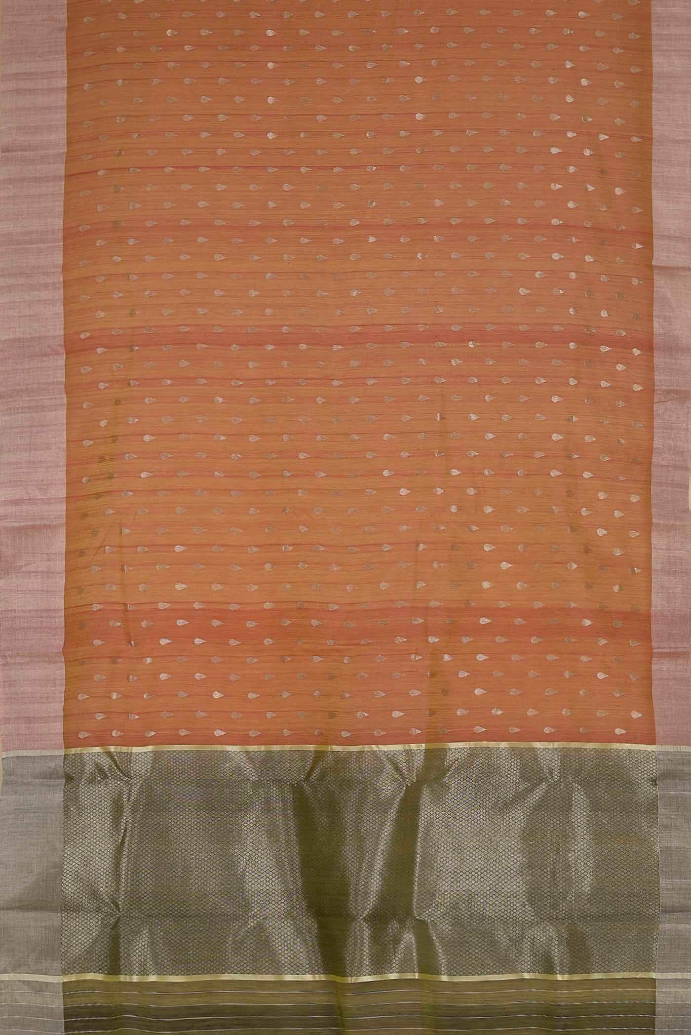 Pink Chanderi Silk Cotton Saree