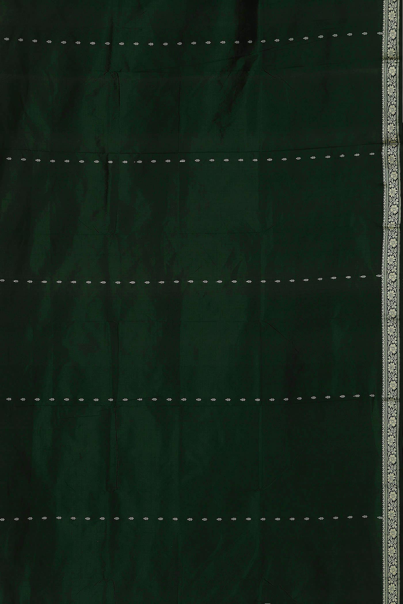 Green Banarasi Katan Silk Saree