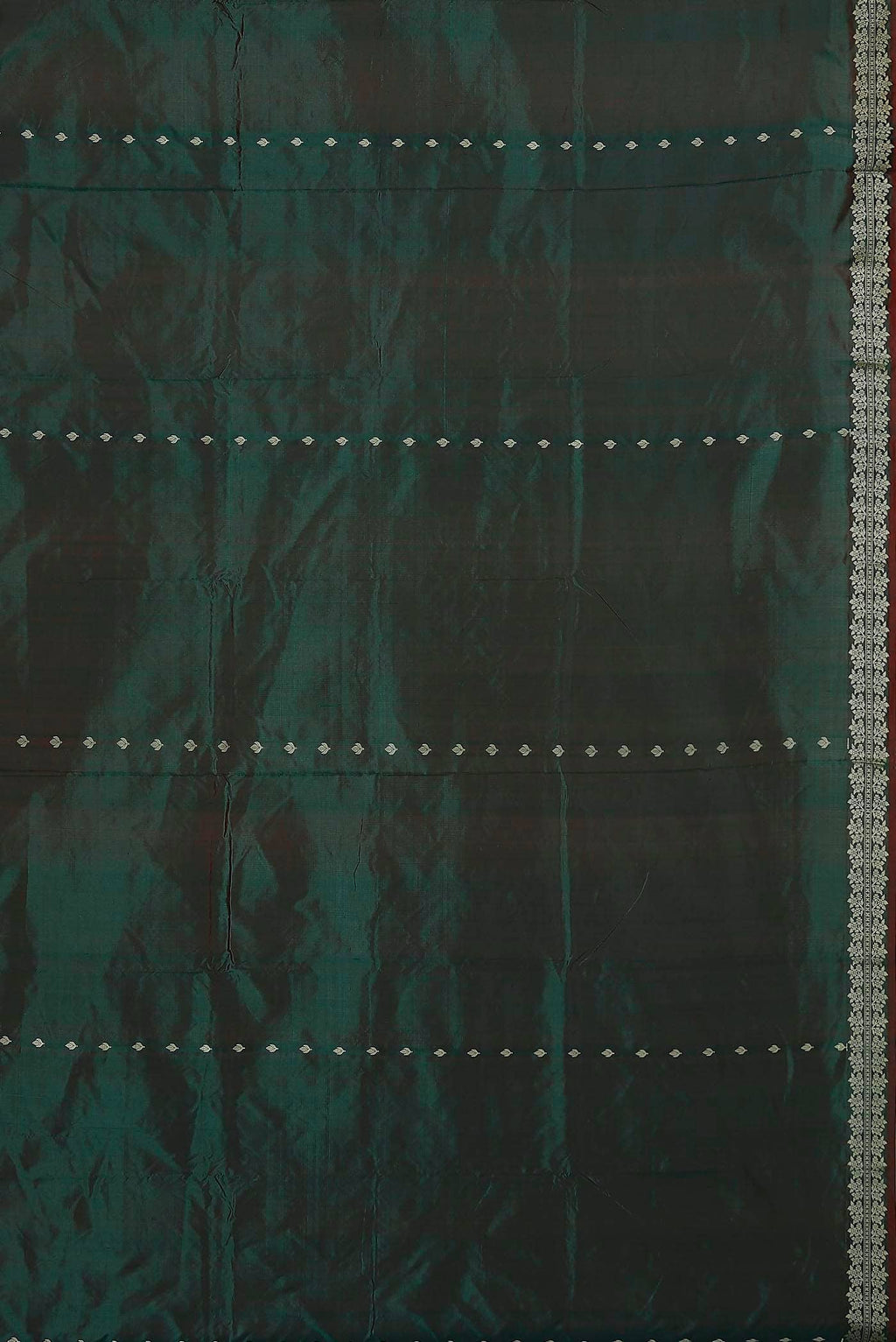 Green Banarasi Katan Silk Saree