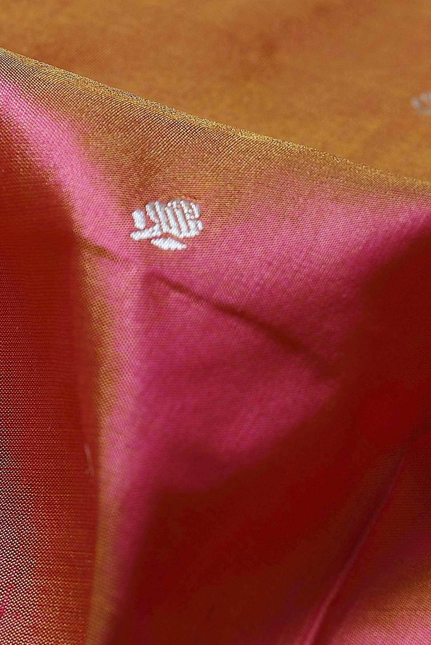 Pink Banarasi Katan Silk Saree