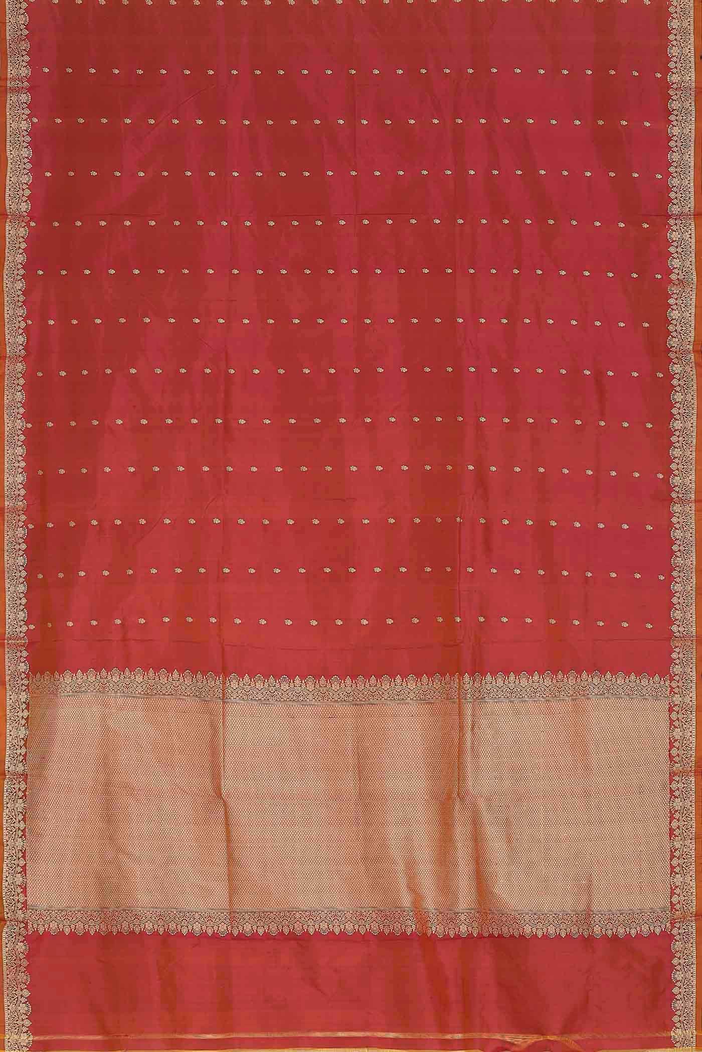 Pink Banarasi Katan Silk Saree