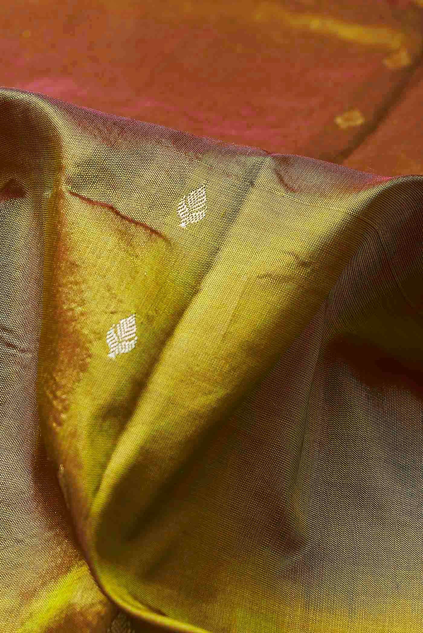 Green Banarasi Katan Silk Saree