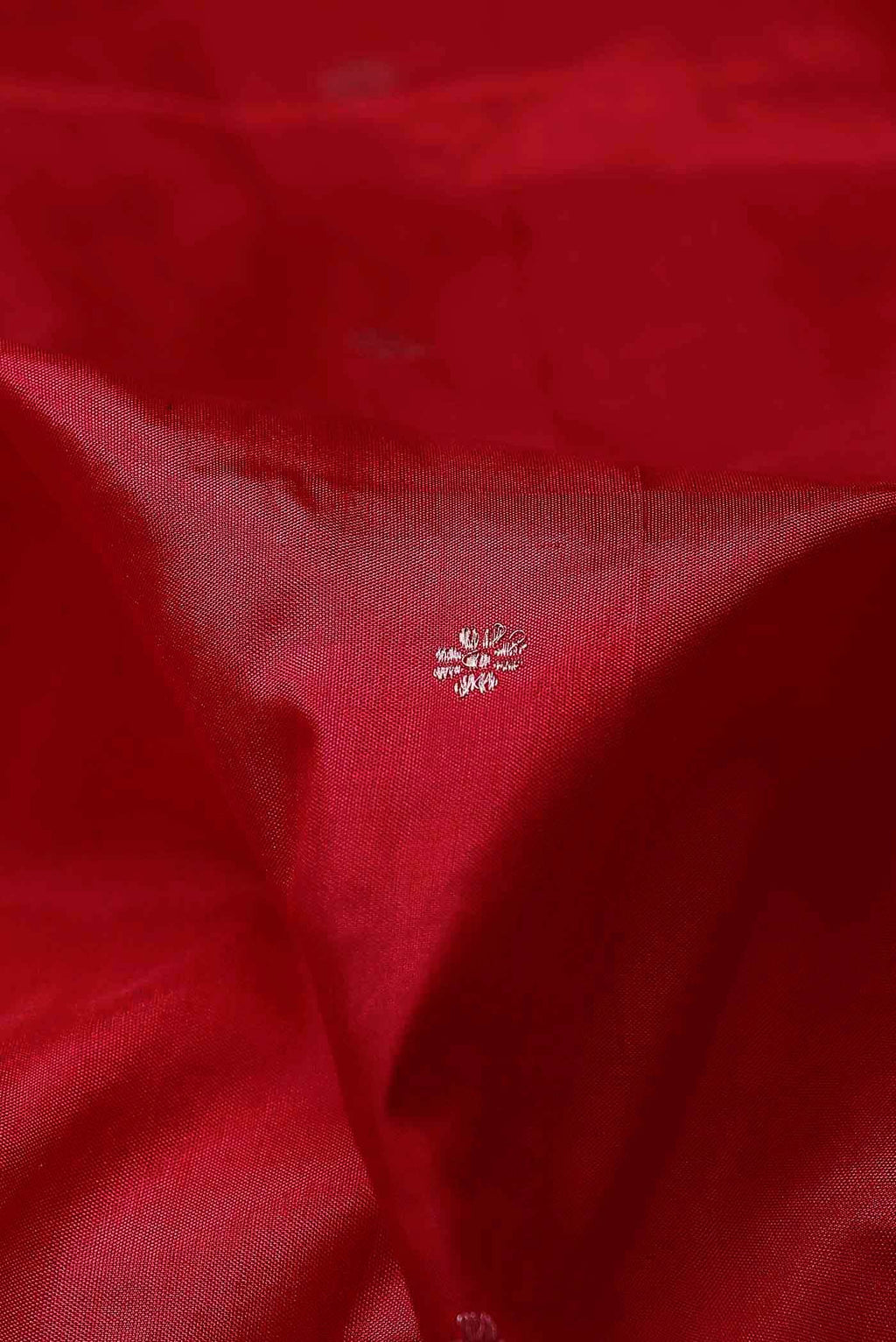 Red Banarasi Katan Silk Saree
