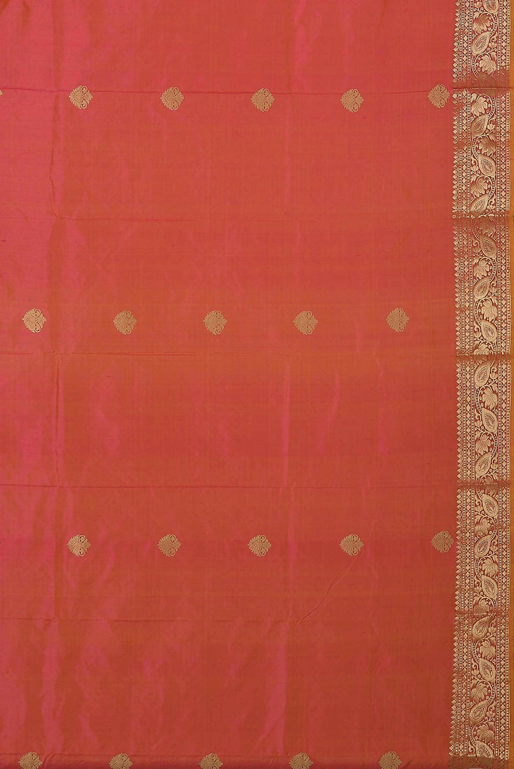 Pink Banarasi Katan Silk Saree