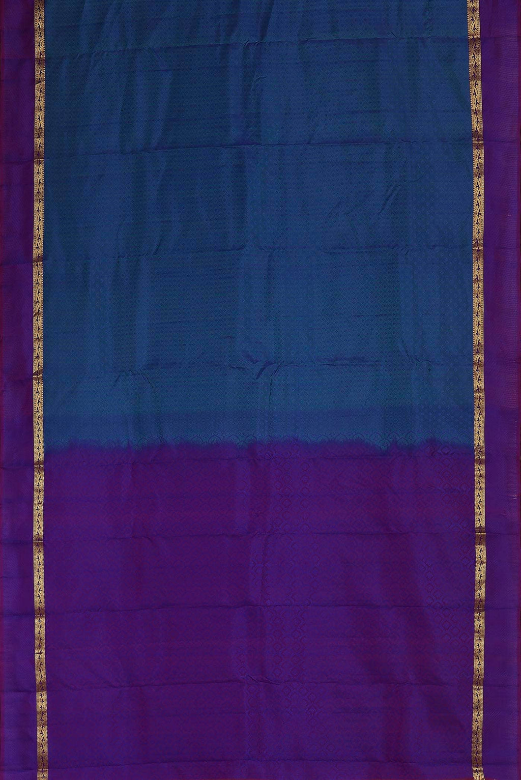 Blue Kanchipuram Silk Saree