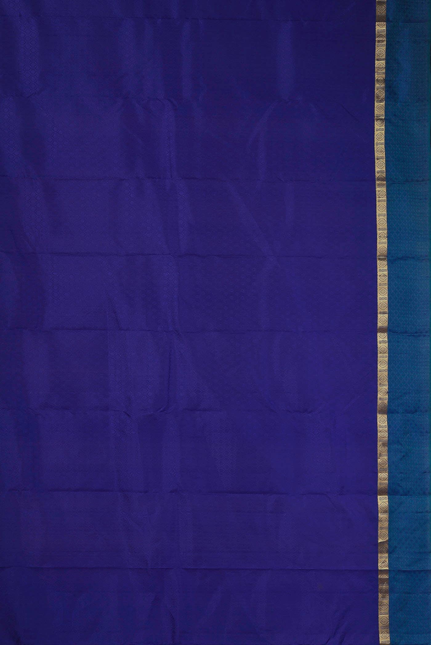 Blue Kanchipuram Silk Saree