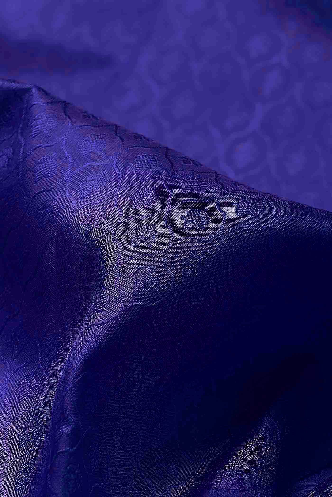Blue Kanchipuram Silk Saree