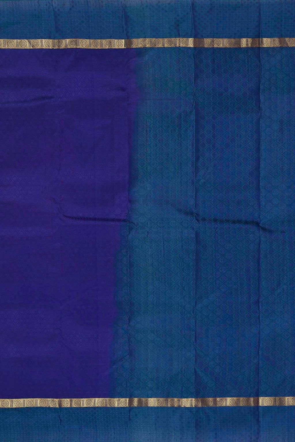 Blue Kanchipuram Silk Saree