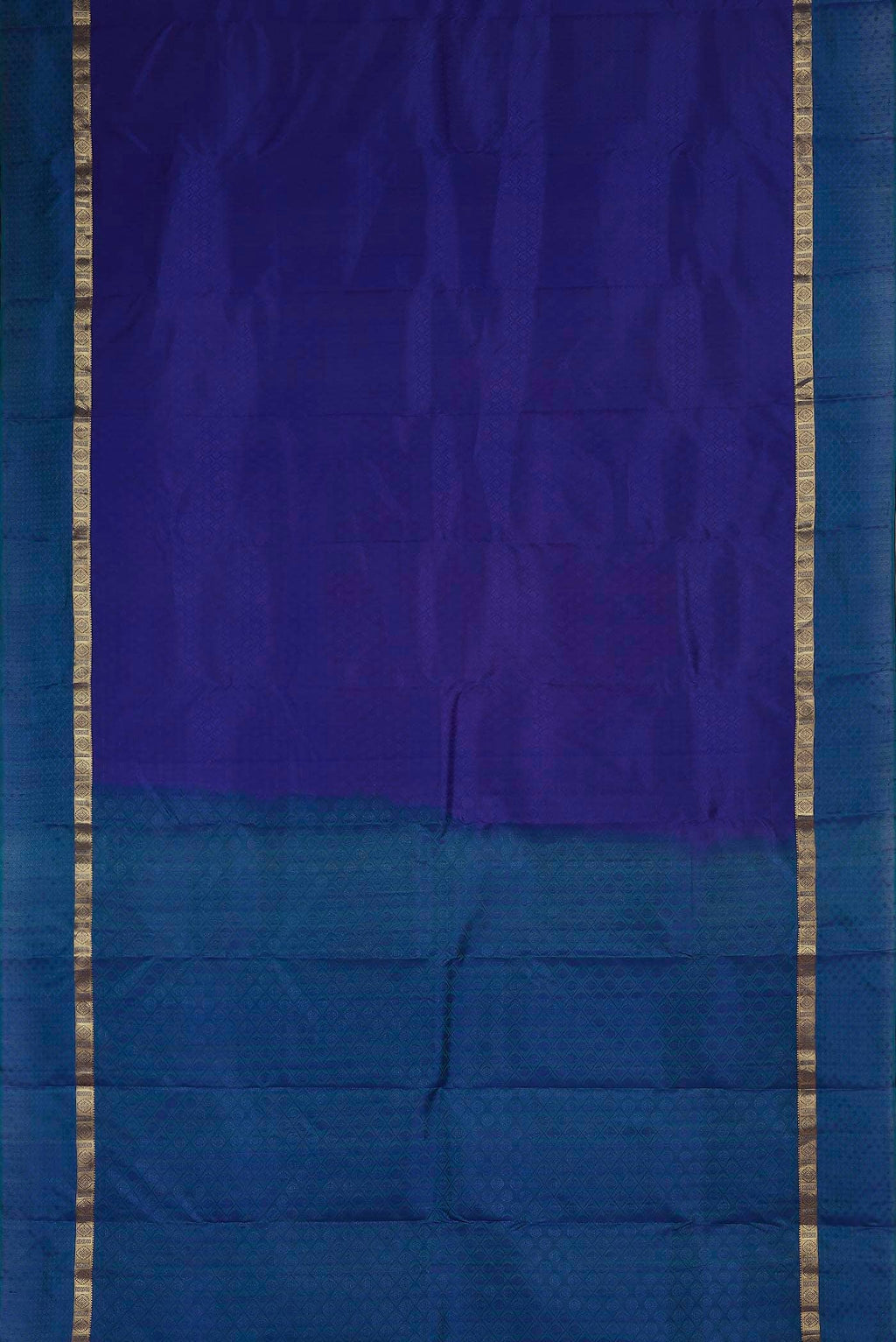 Blue Kanchipuram Silk Saree