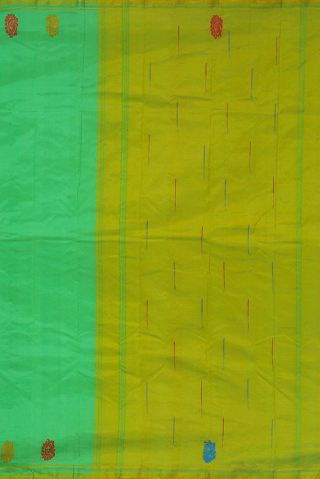 Green Kanchipuram Silk Saree