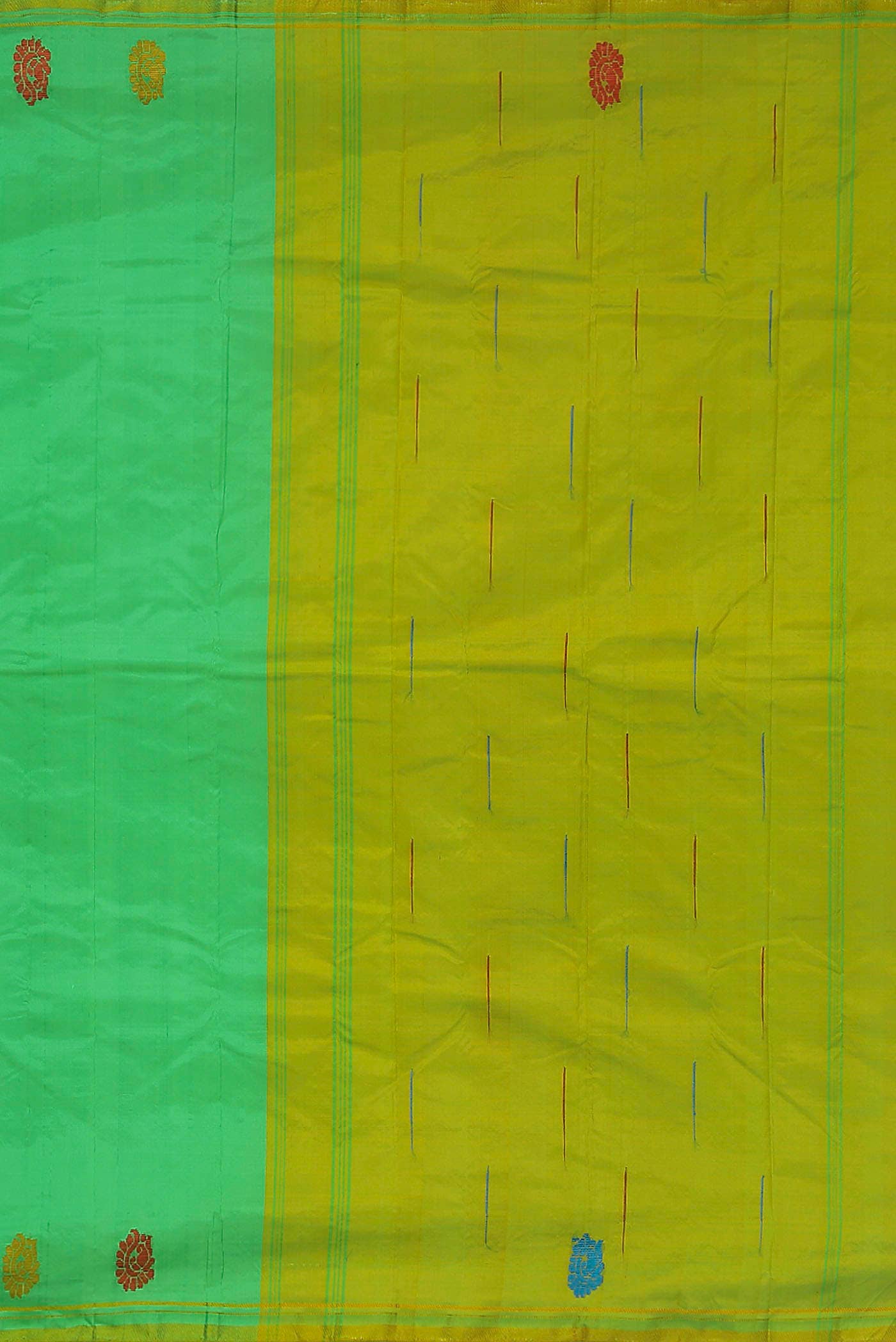 Green Kanchipuram Silk Saree