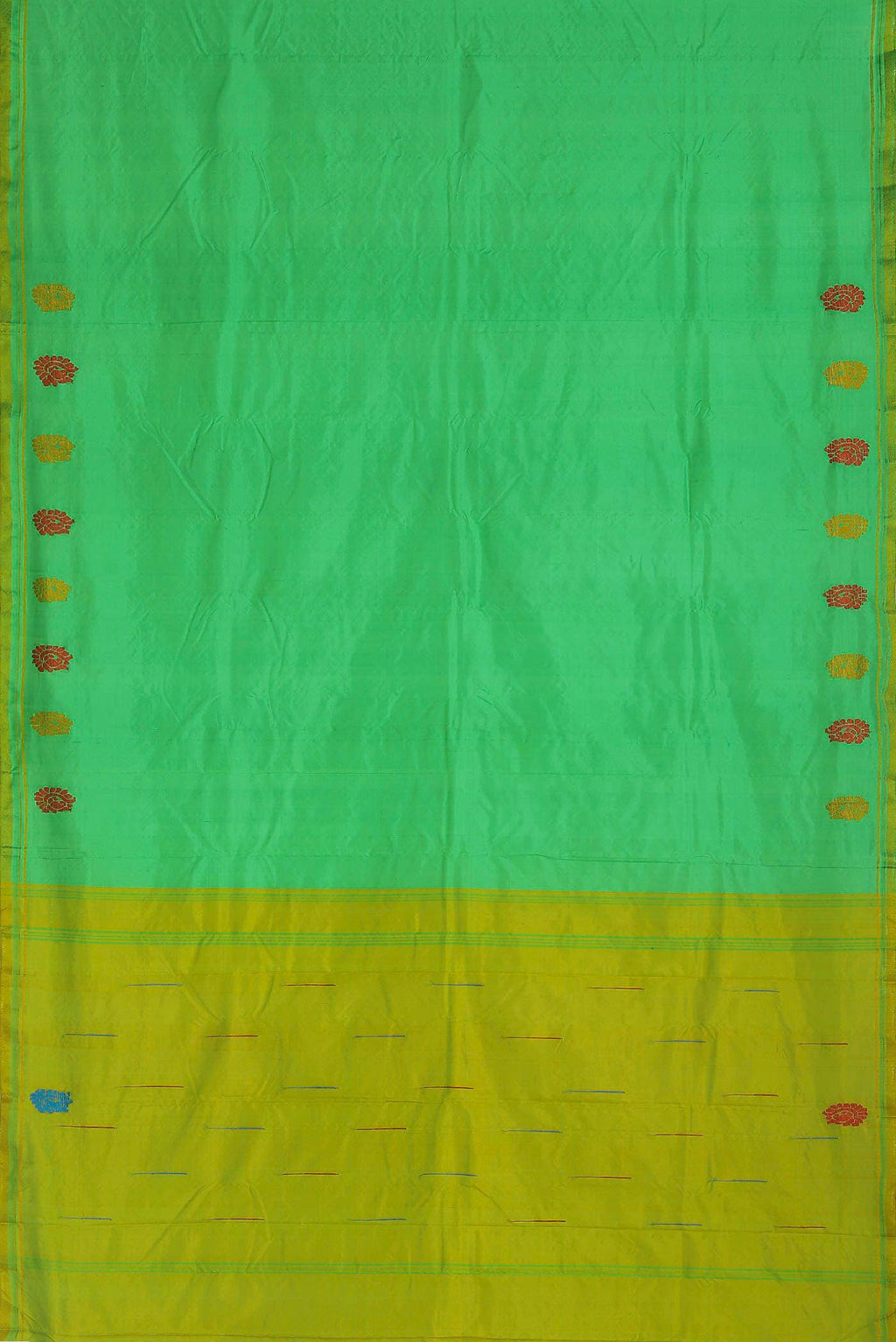 Green Kanchipuram Silk Saree