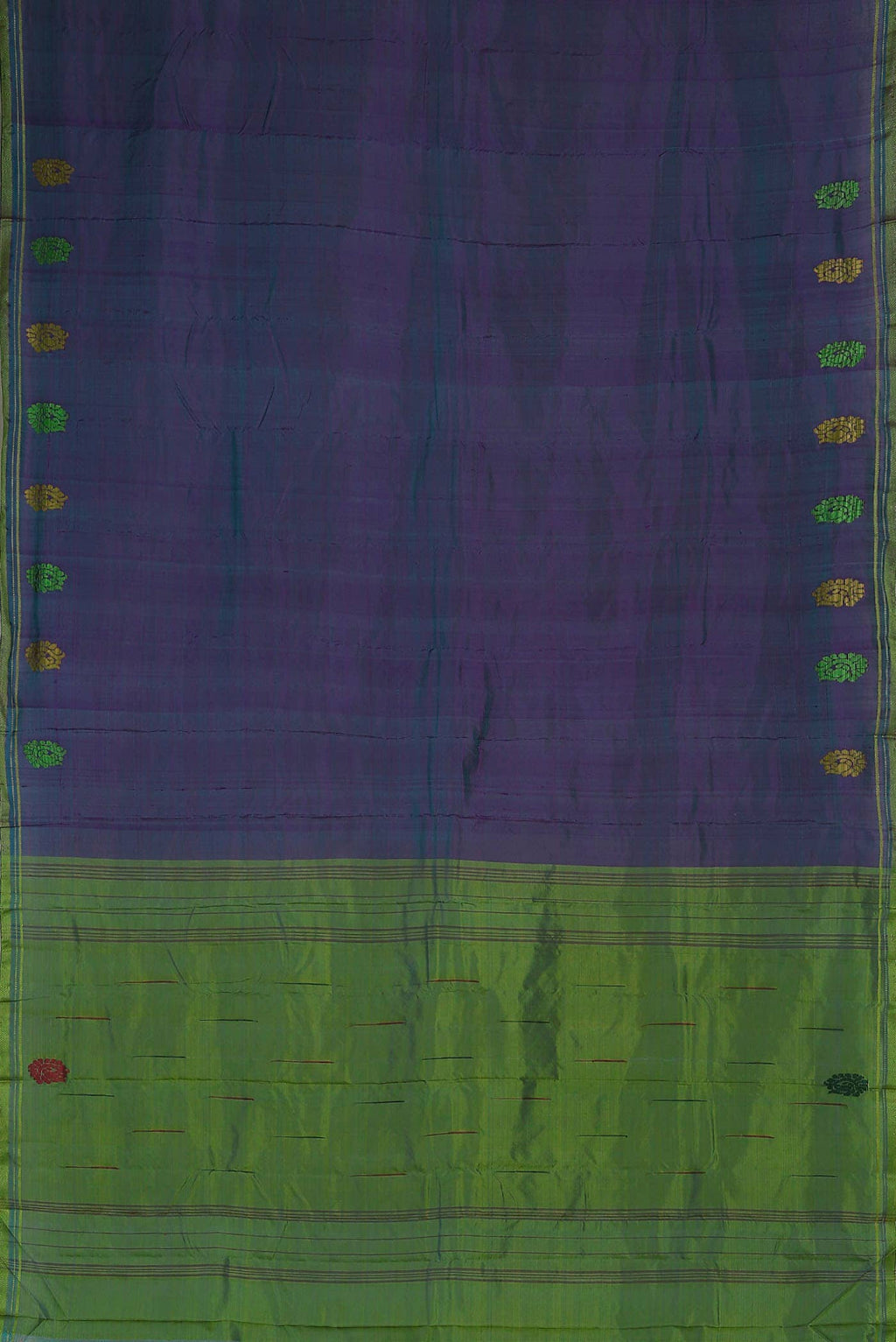 Blue Kanchipuram Silk Saree