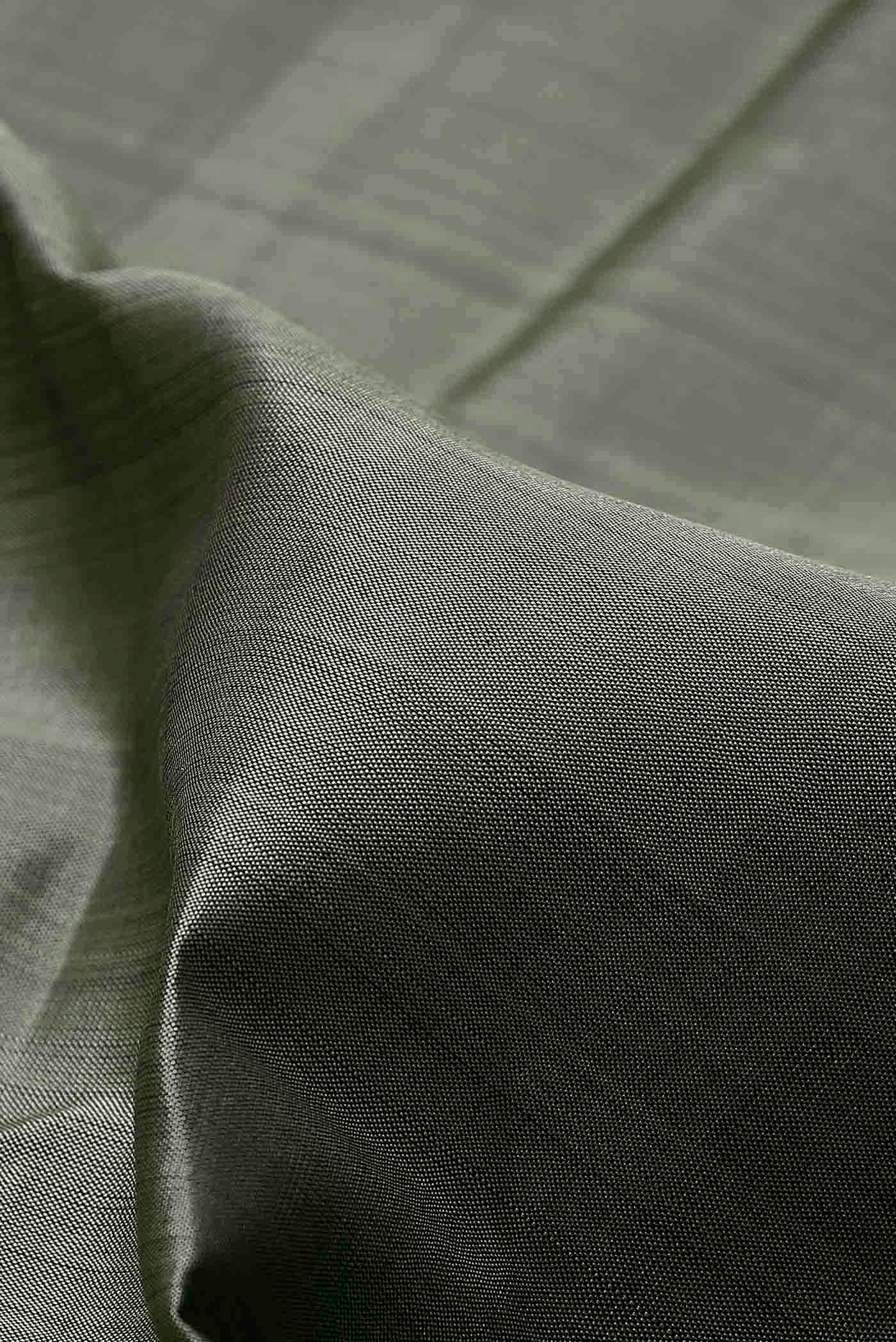 Grey Kanchipuram Silk Saree
