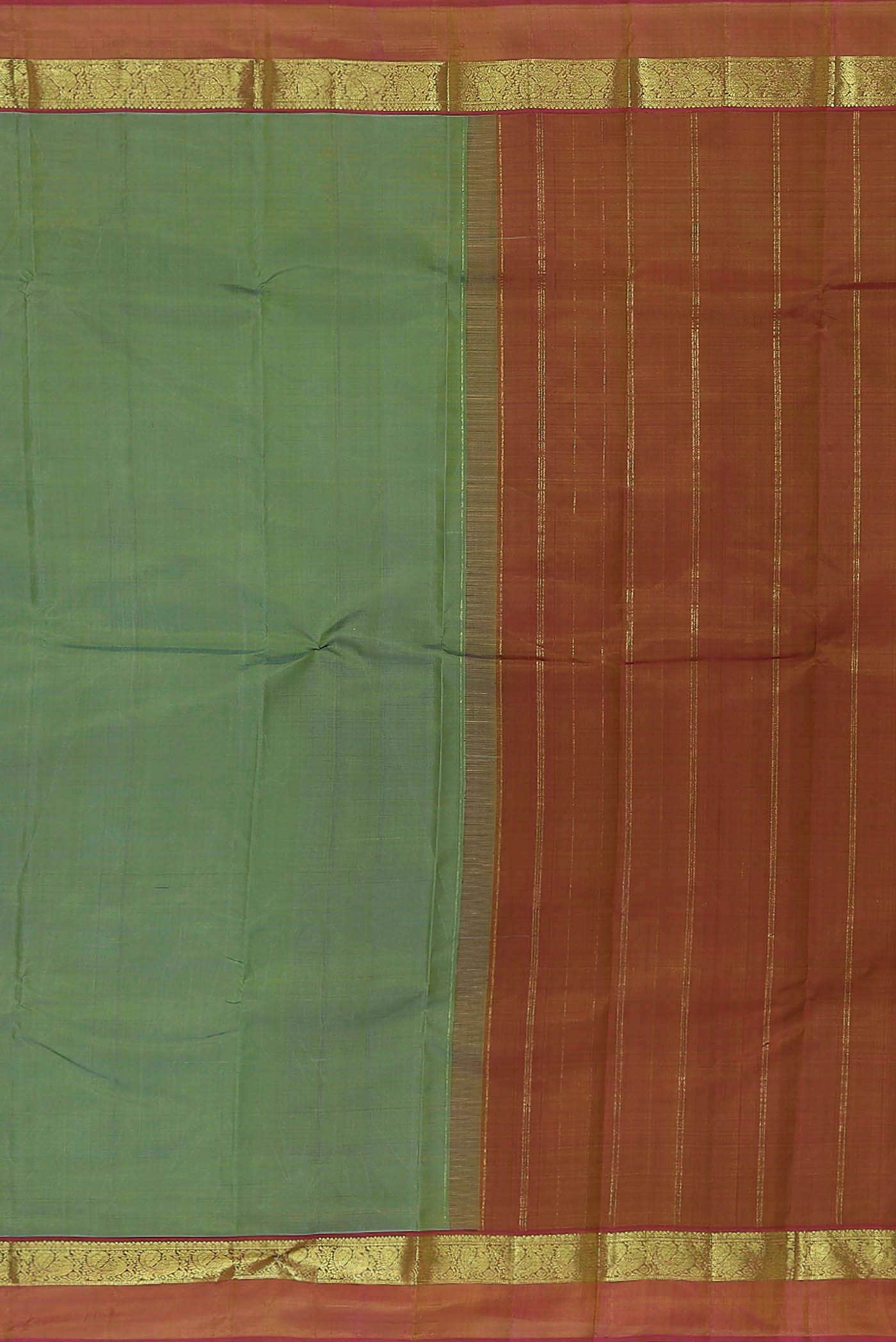 Green Kanchipuram Silk Saree