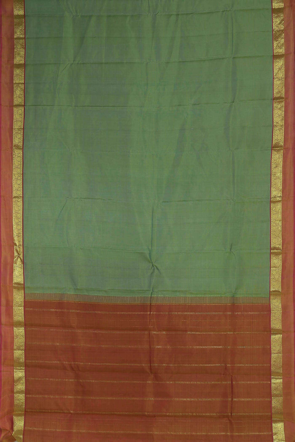 Green Kanchipuram Silk Saree