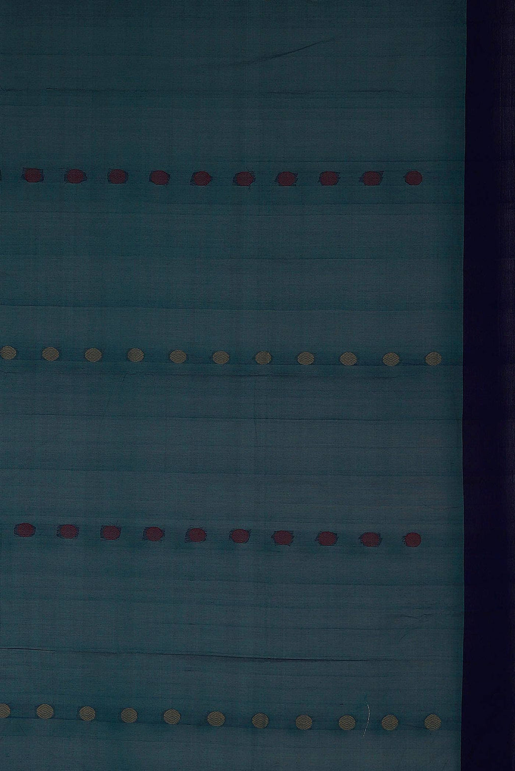 Blue Cotton Saree