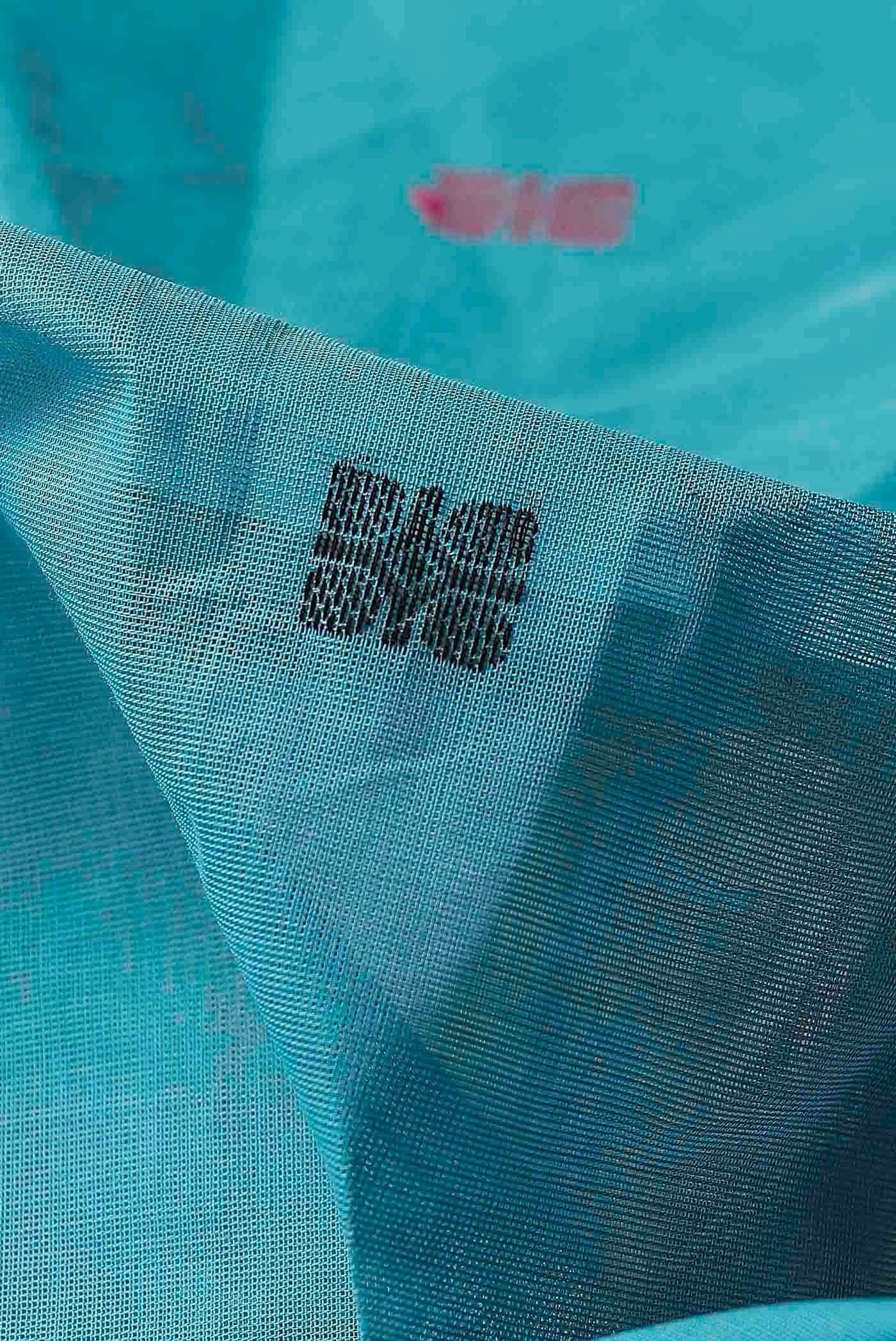 Blue Coimbatore Cotton Saree
