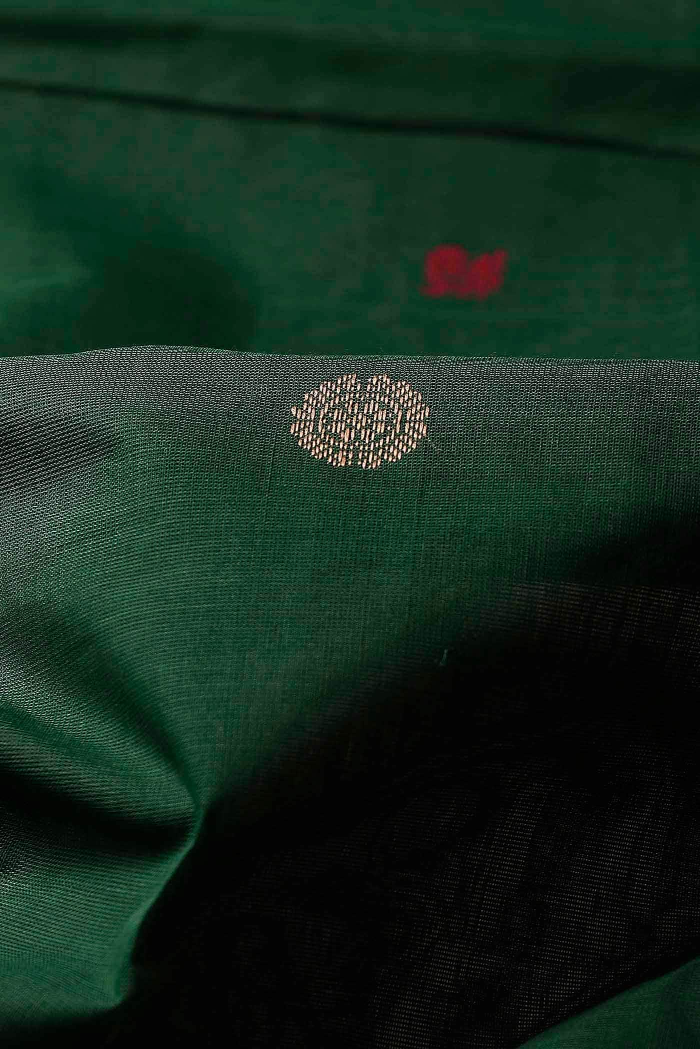 Green Coimbatore Cotton Saree