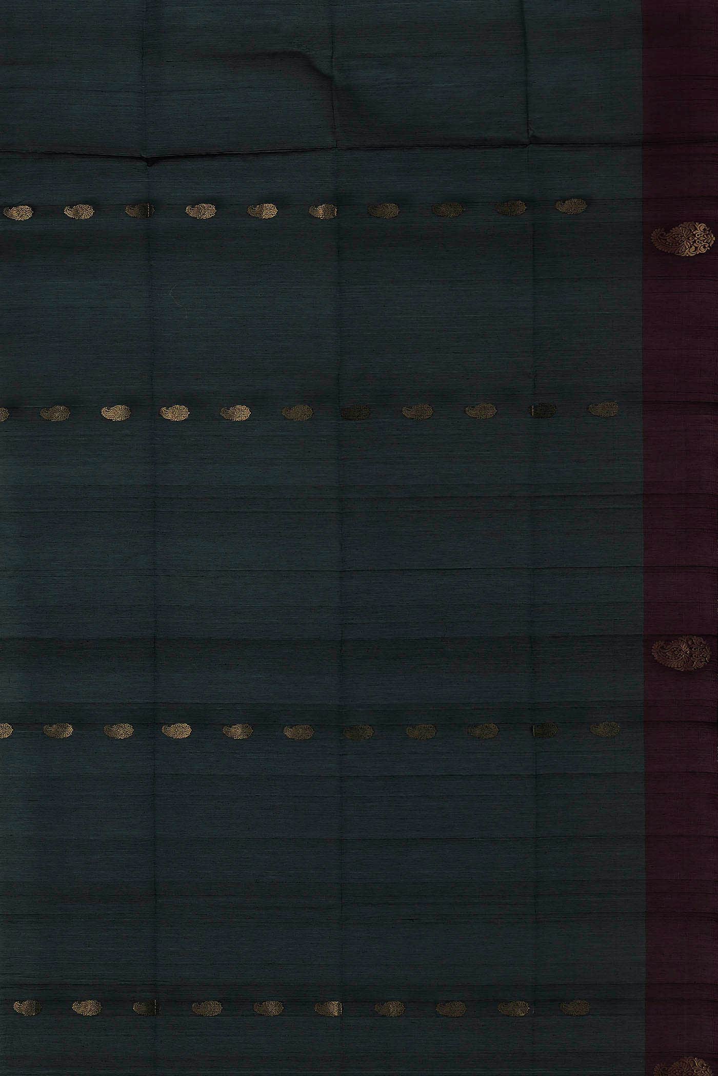 Black Silk Cotton Saree