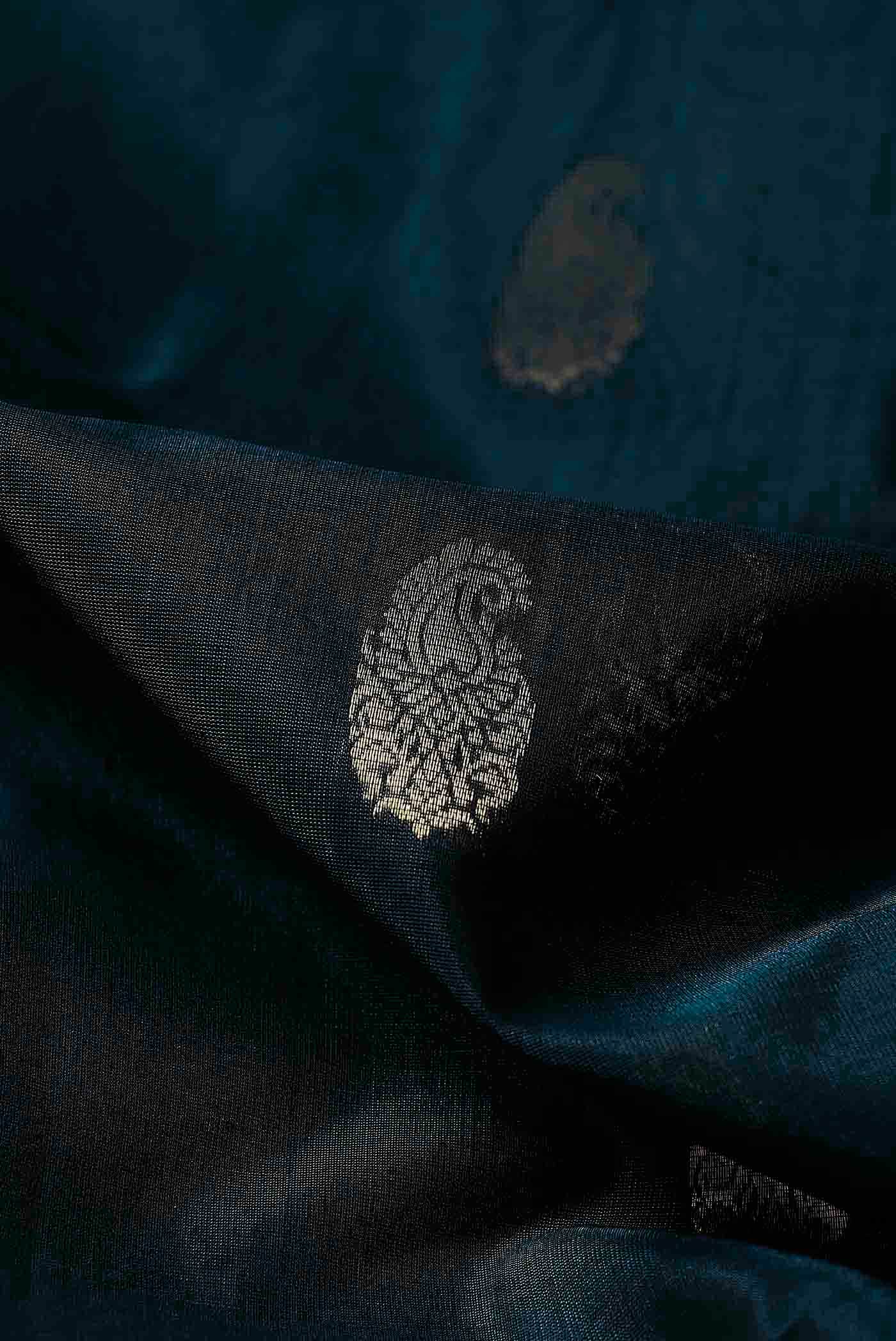 Black Silk Cotton Saree