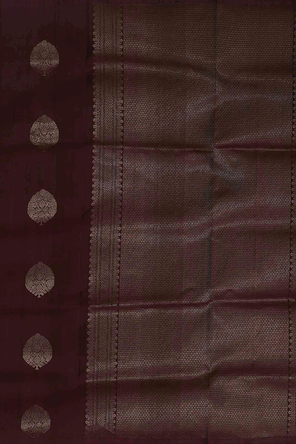 Brown Soft Silk Saree