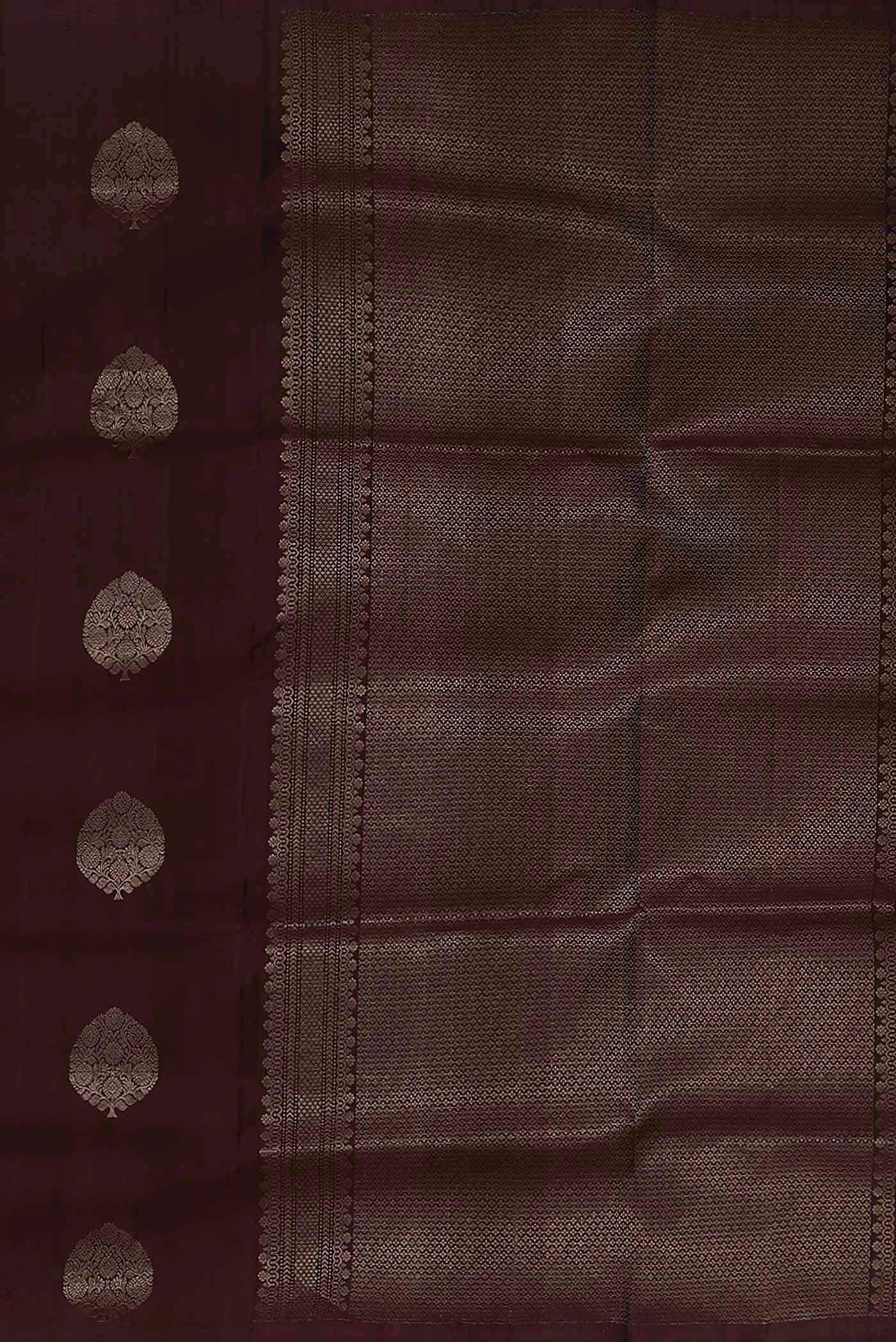 Brown Soft Silk Saree