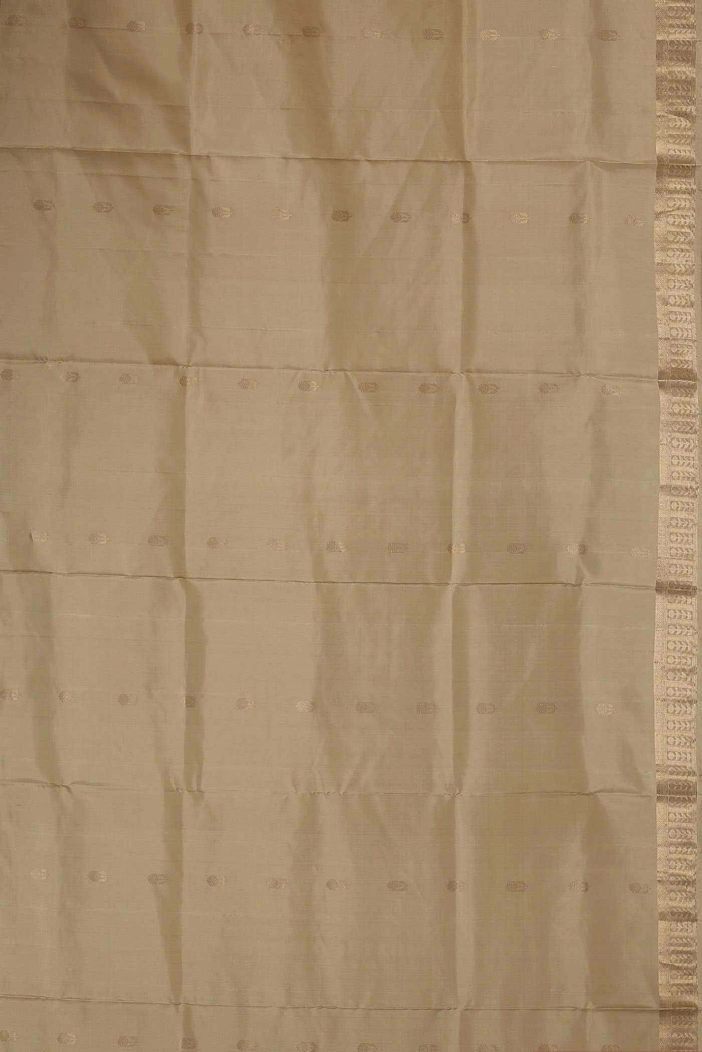 Beige Soft Silk Saree