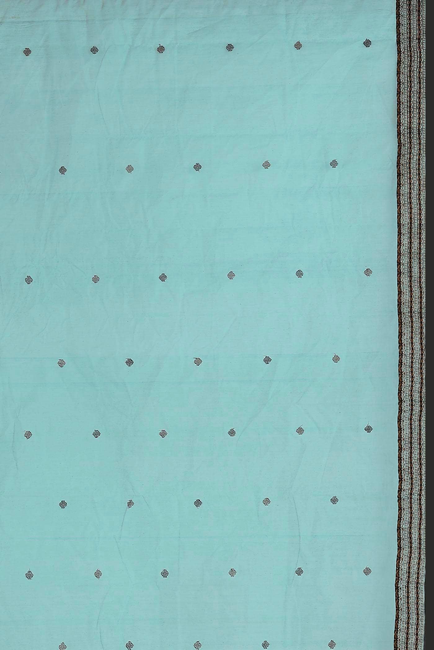 Blue Bengal Cotton Saree