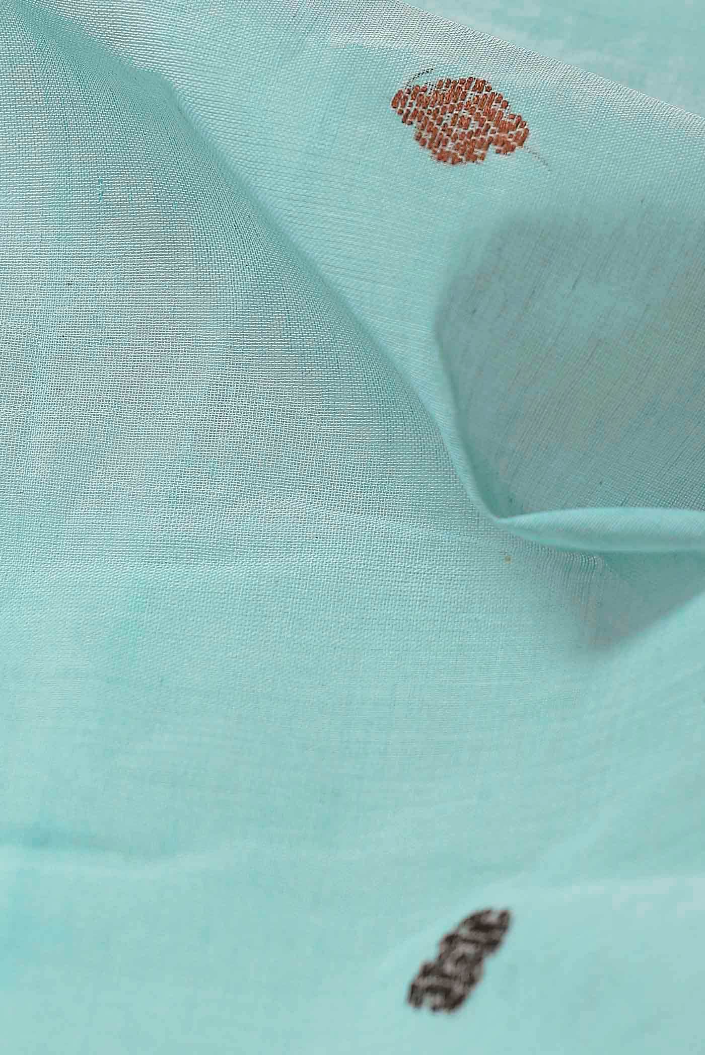 Blue Bengal Cotton Saree