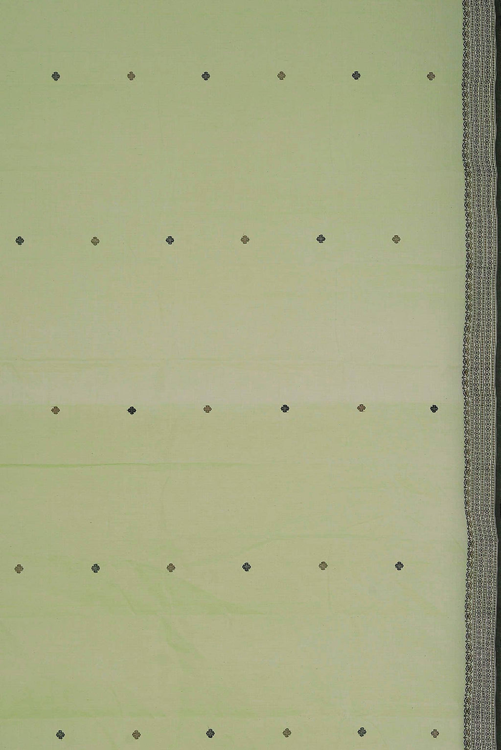 Green Bengal Cotton Saree