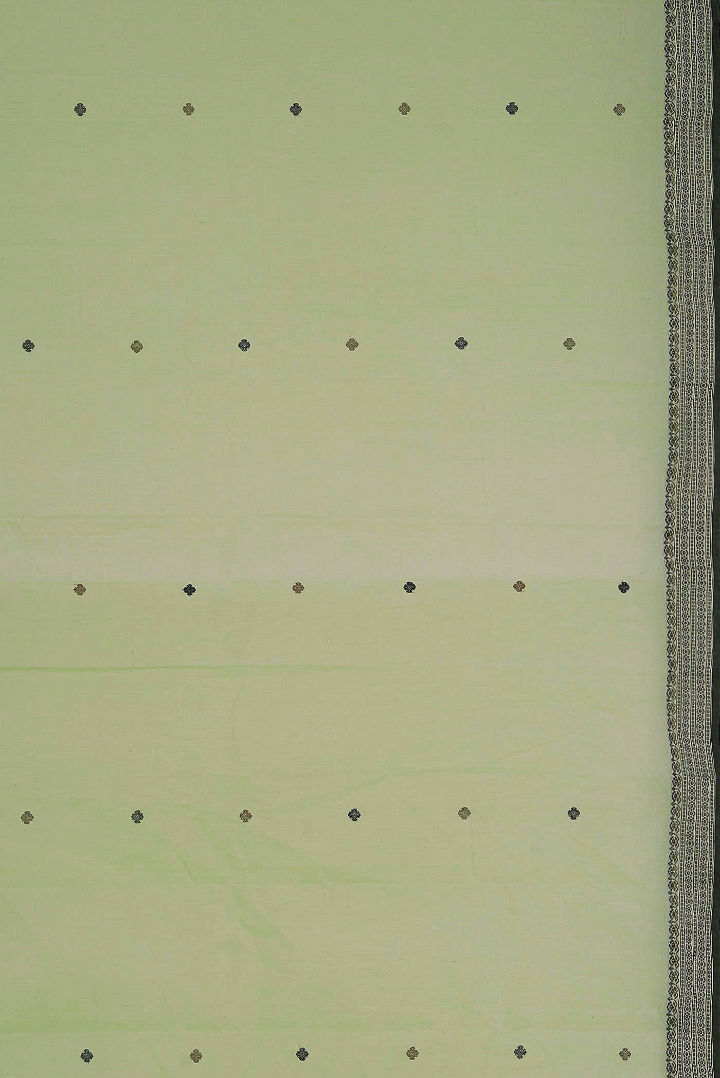 Green Bengal Cotton Saree