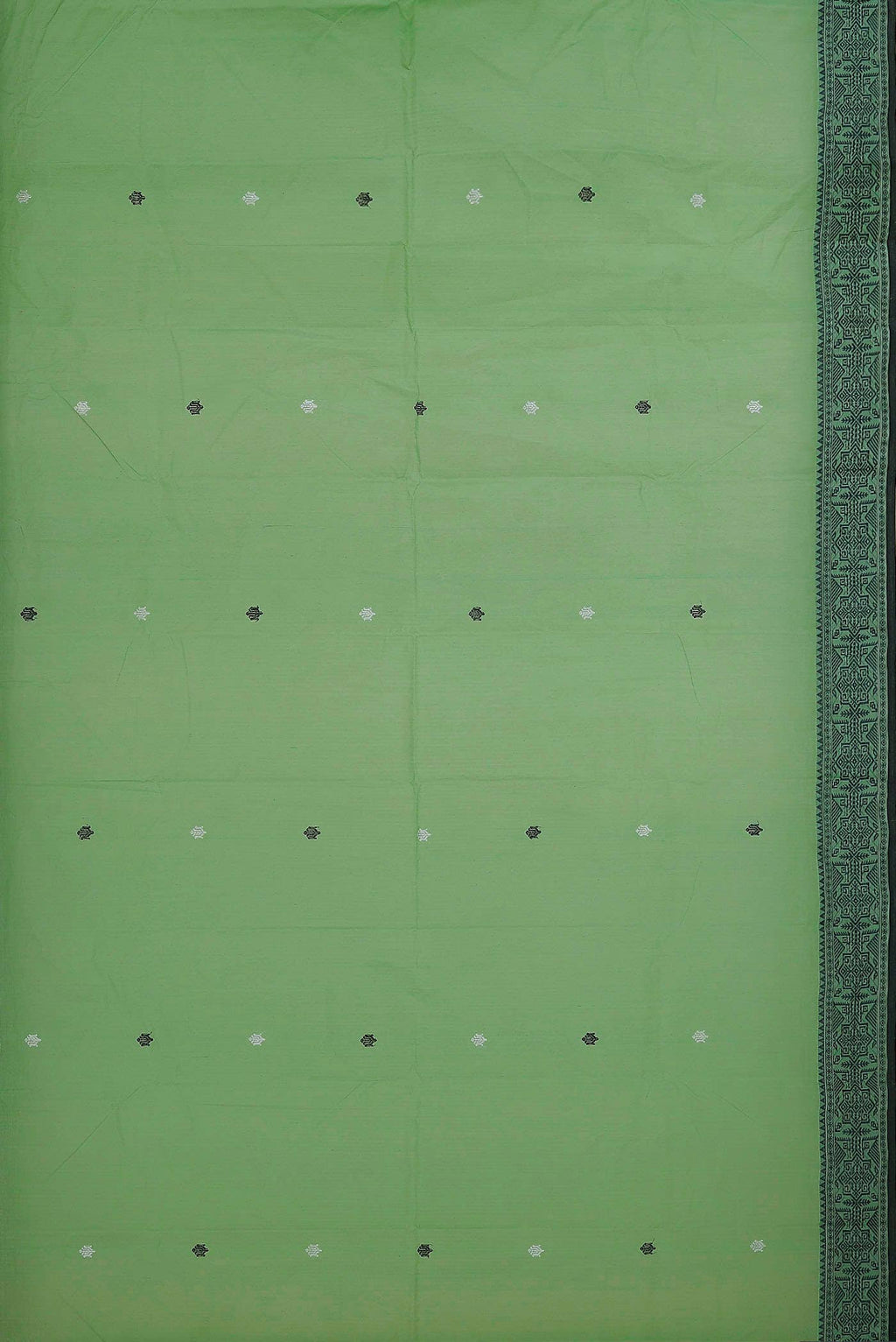 Green Bengal Cotton Saree